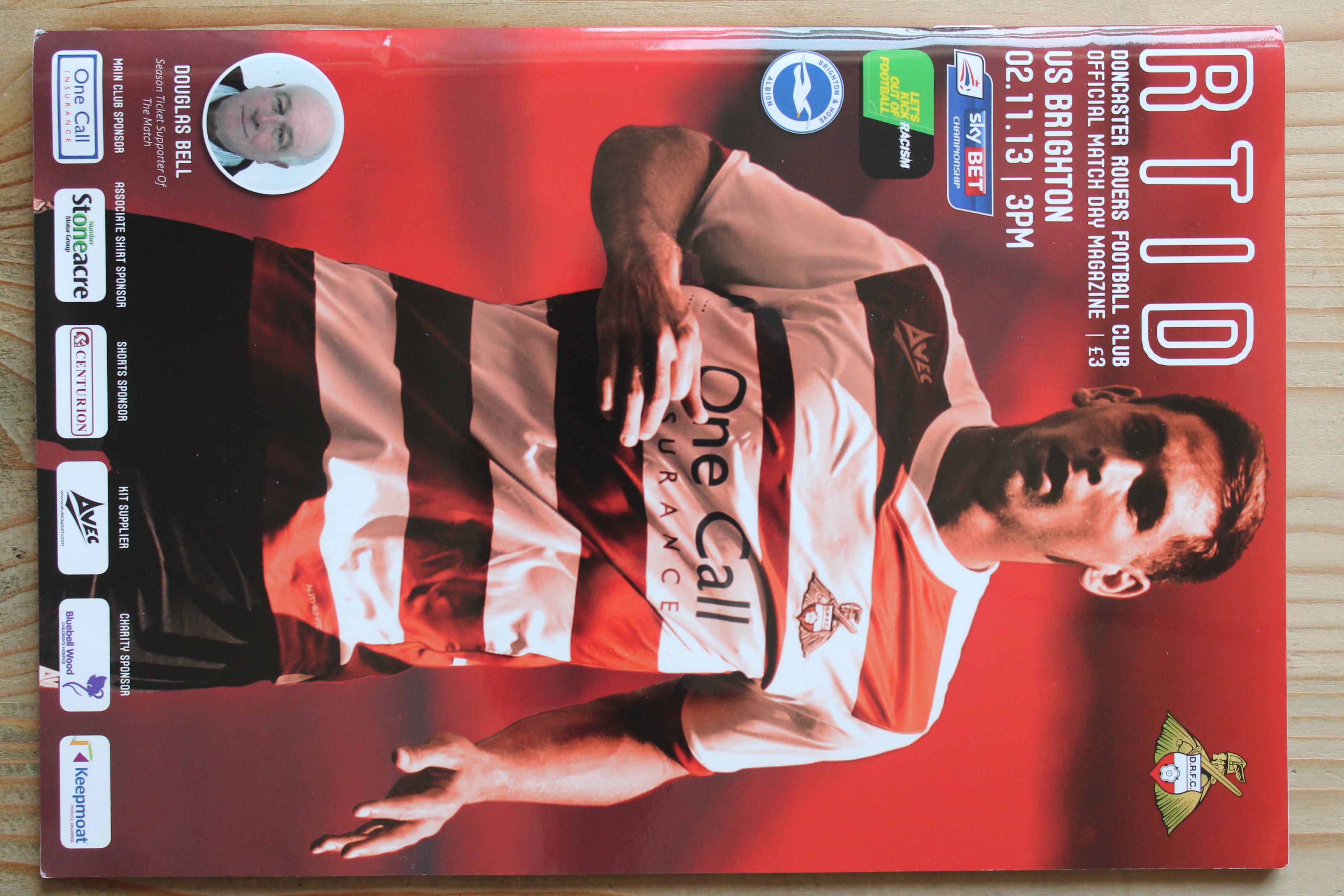 Doncaster Rovers FC v Brighton & Hove Albion FC