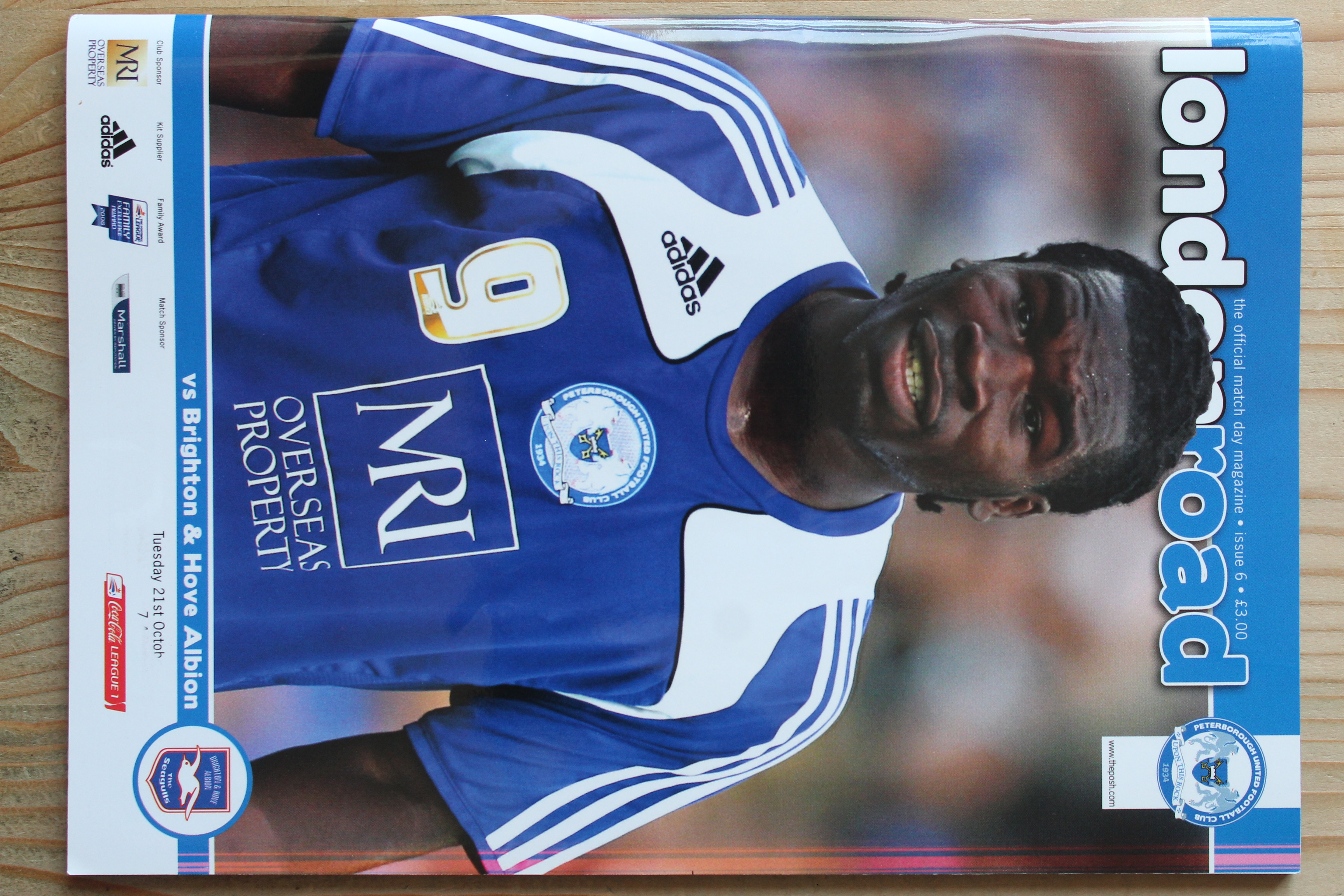 Peterborough United FC v Brighton & Hove Albion FC