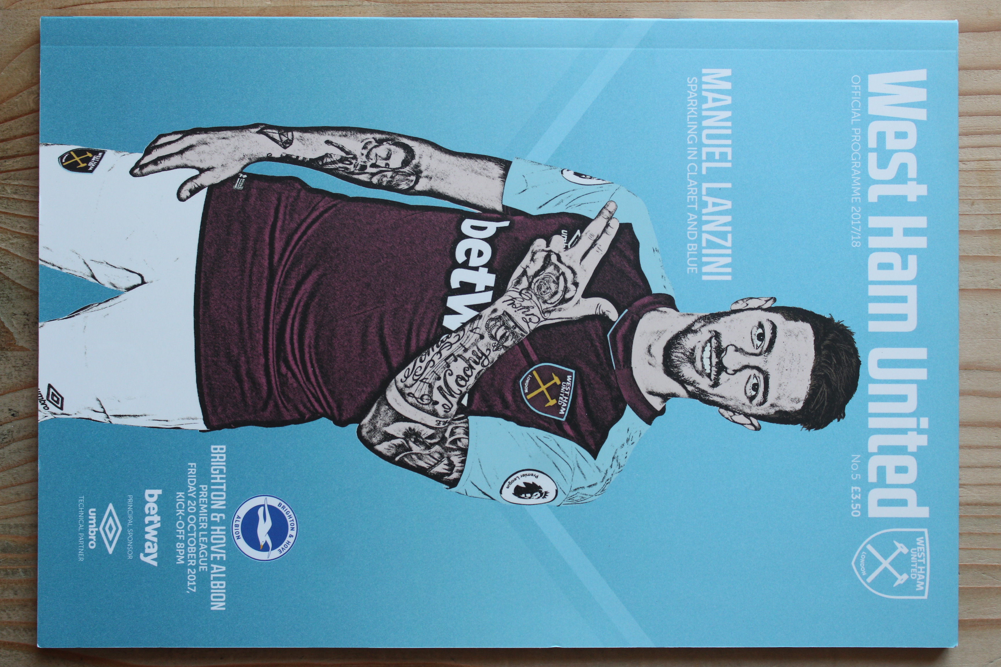 West Ham United FC v Brighton & Hove Albion FC