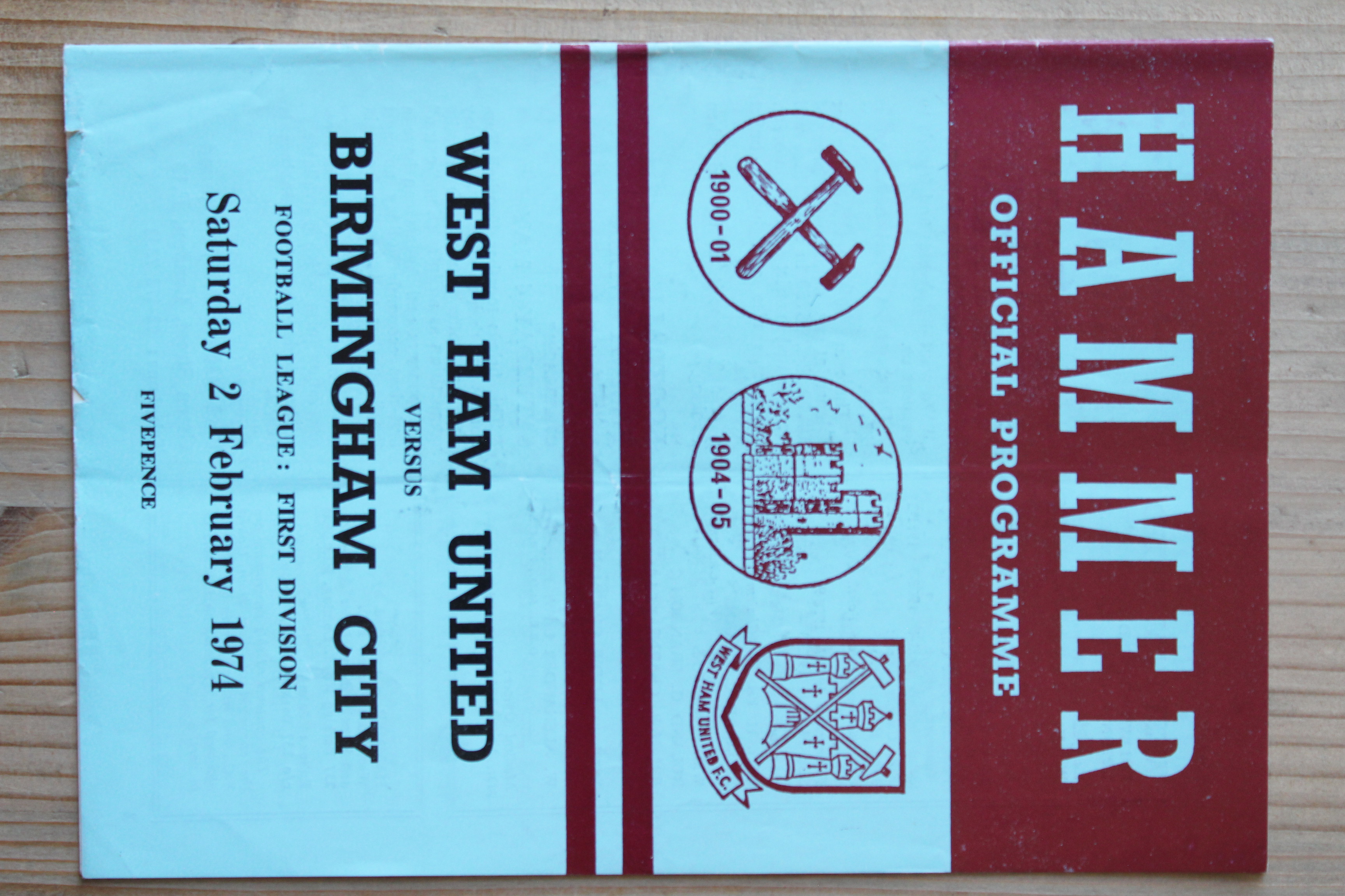 West Ham United FC v Birmingham City FC