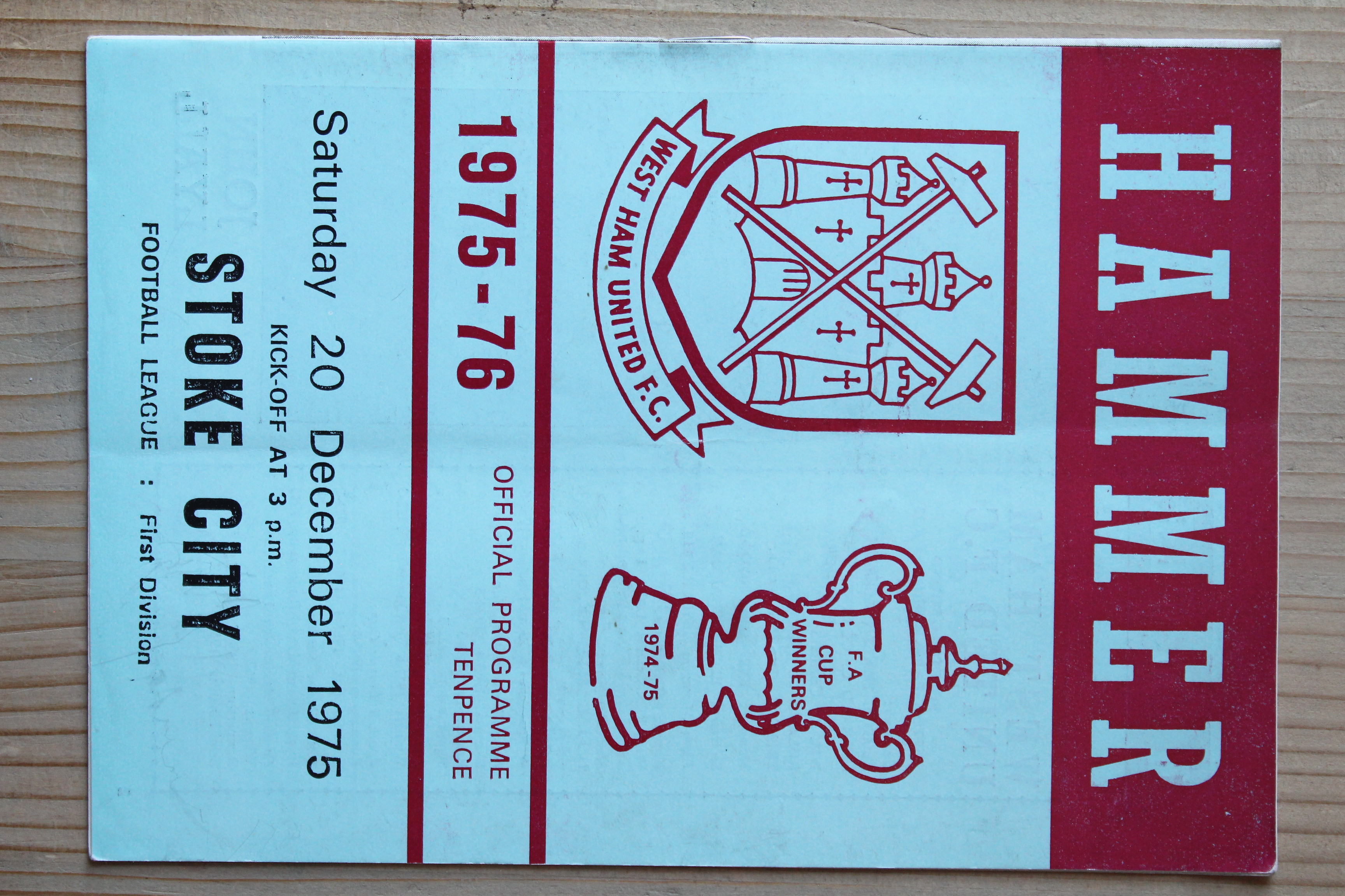 West Ham United FC v Stoke City FC