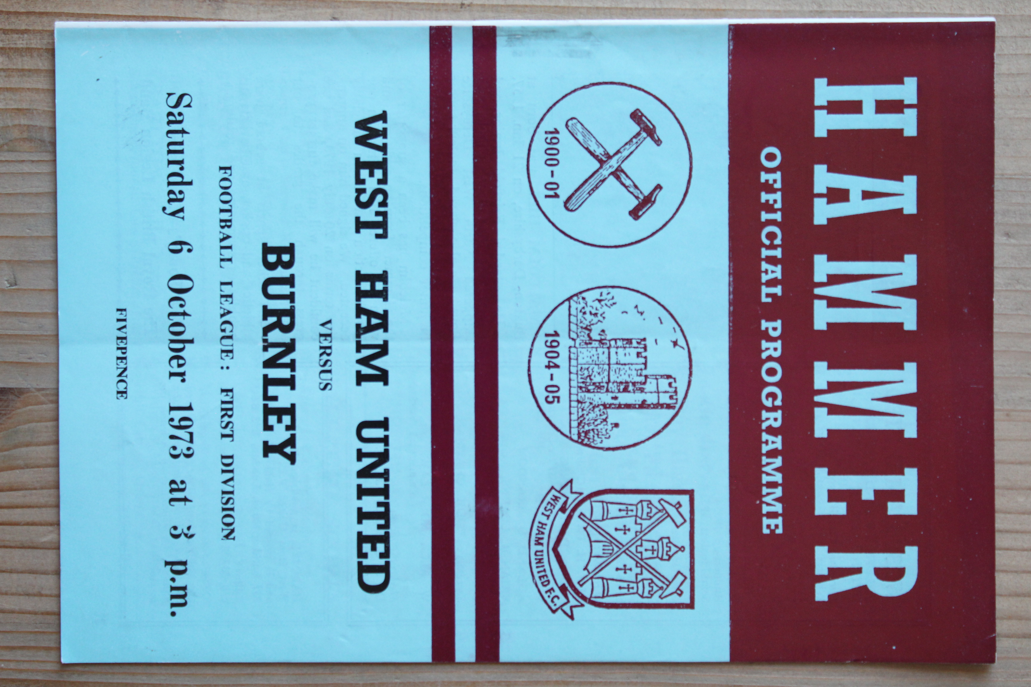 West Ham United FC v Burnley FC
