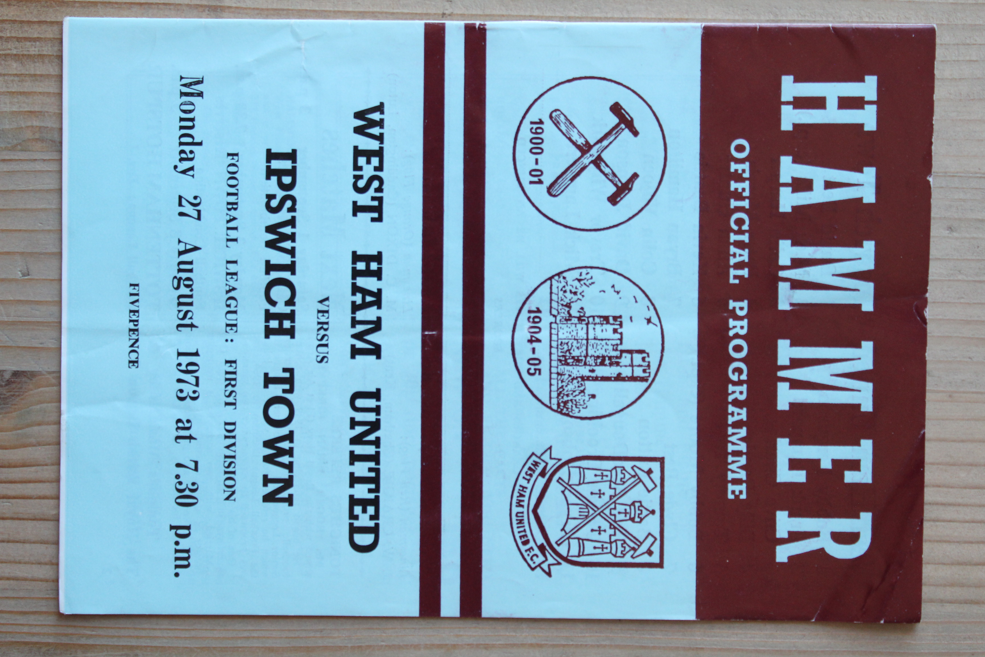 West Ham United FC v Ipswich Town FC