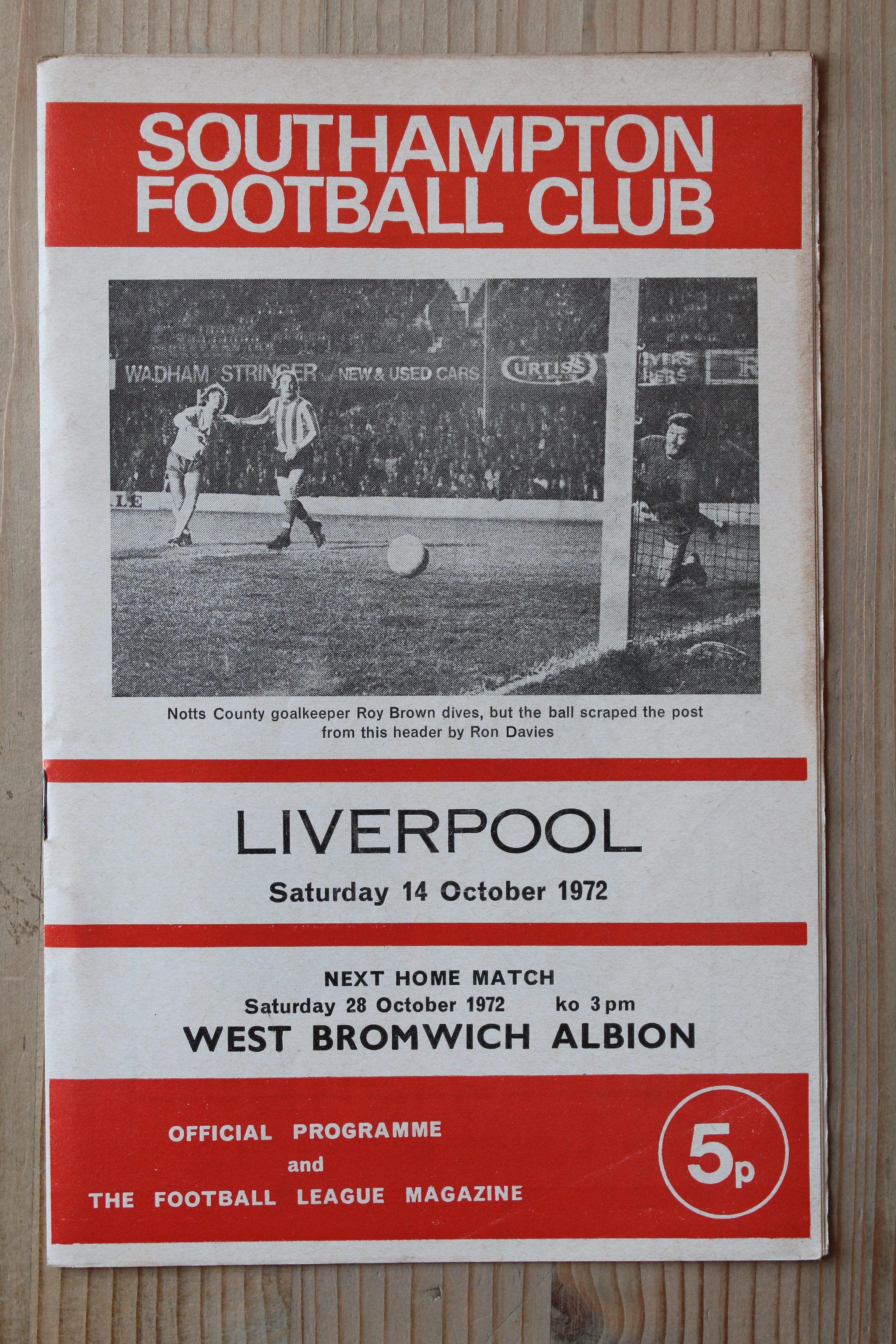 Southampton FC v Liverpool FC