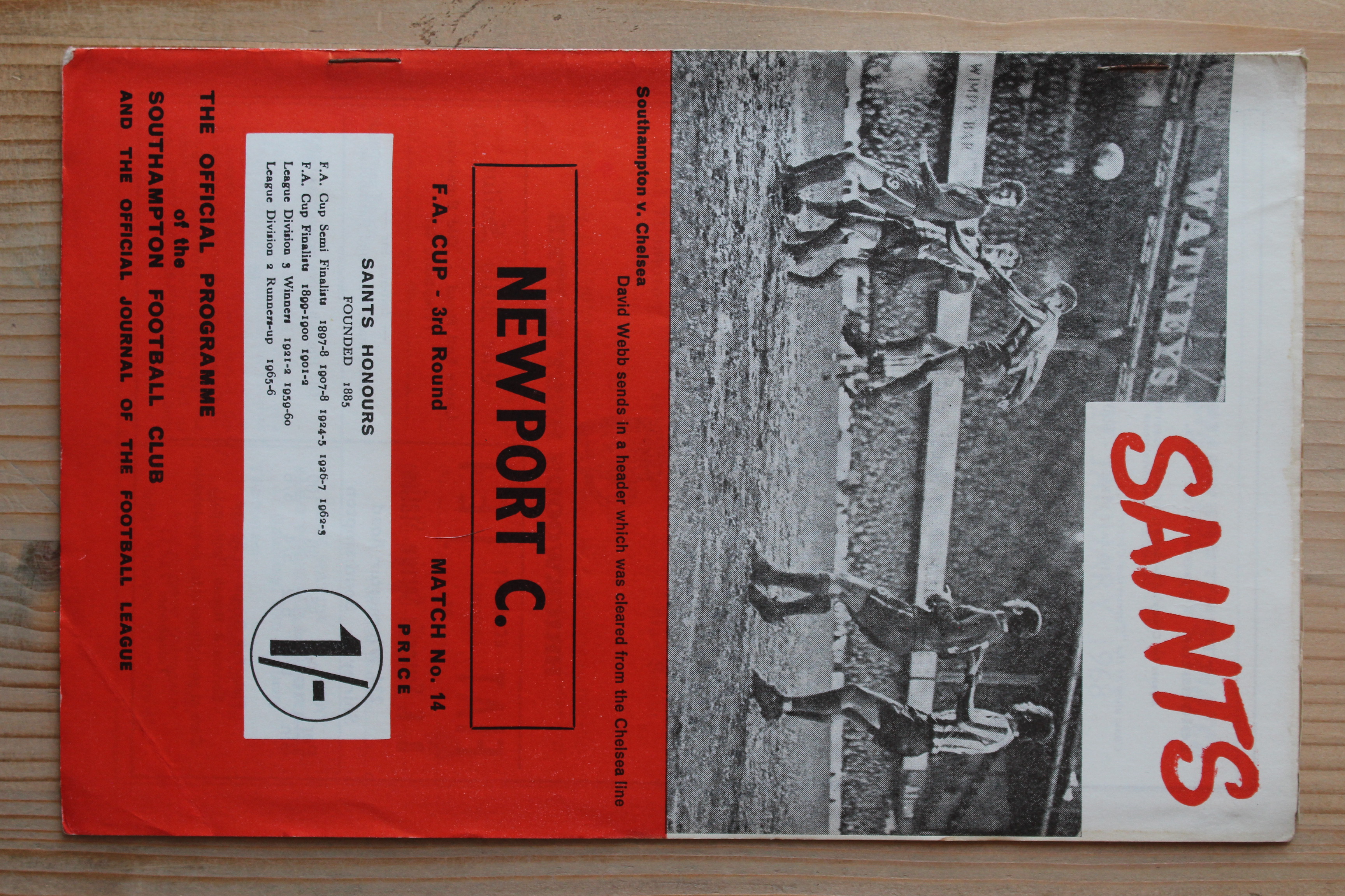 Southampton FC v Newport County