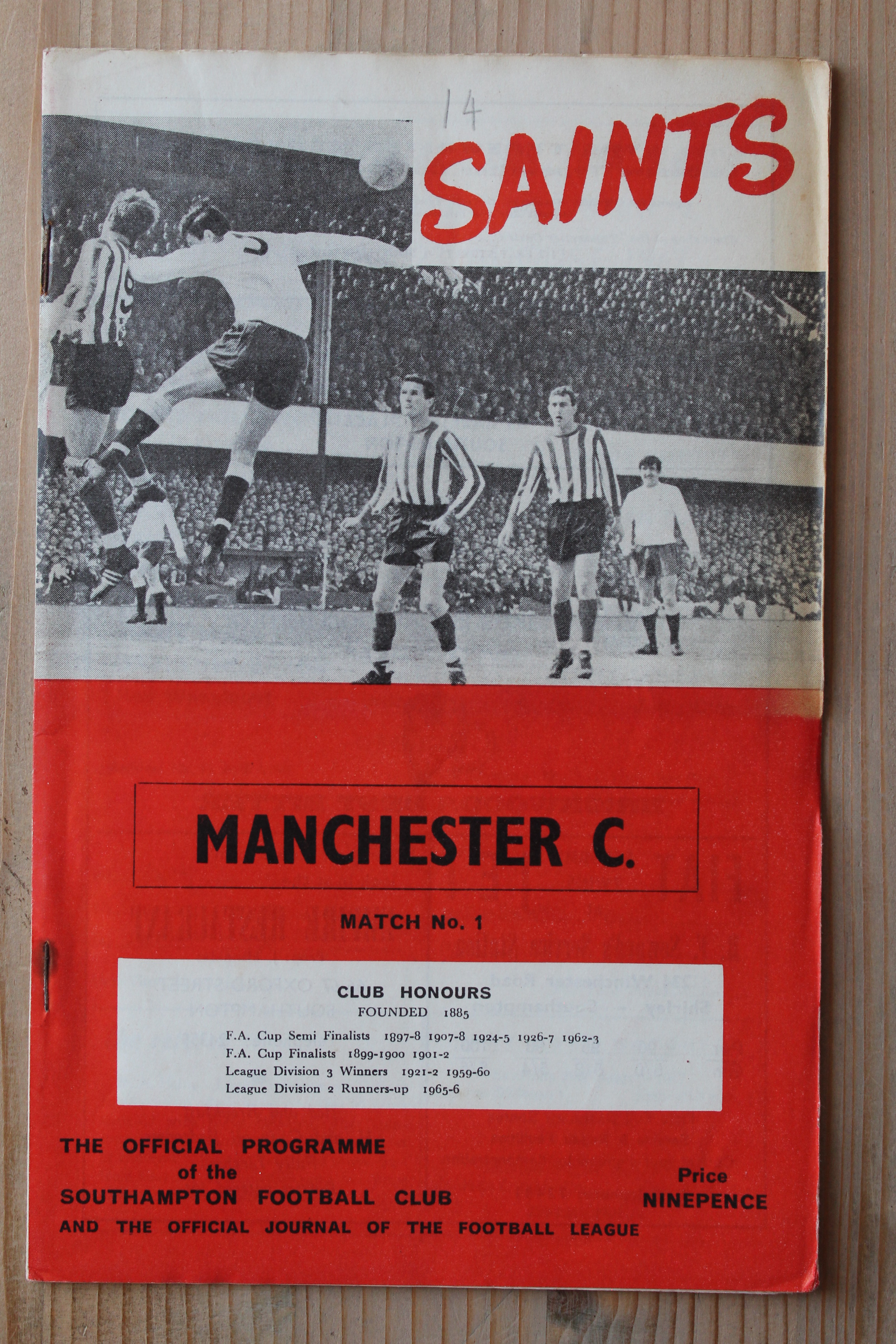 Southampton FC v Manchester City FC