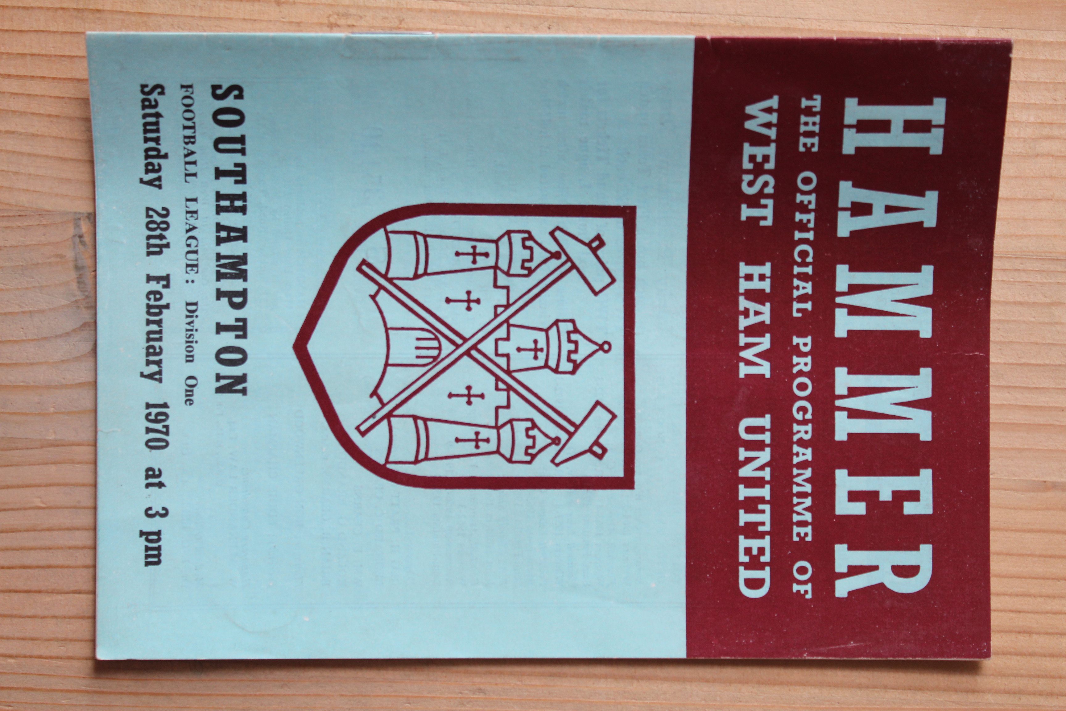 West Ham United FC v Southampton FC