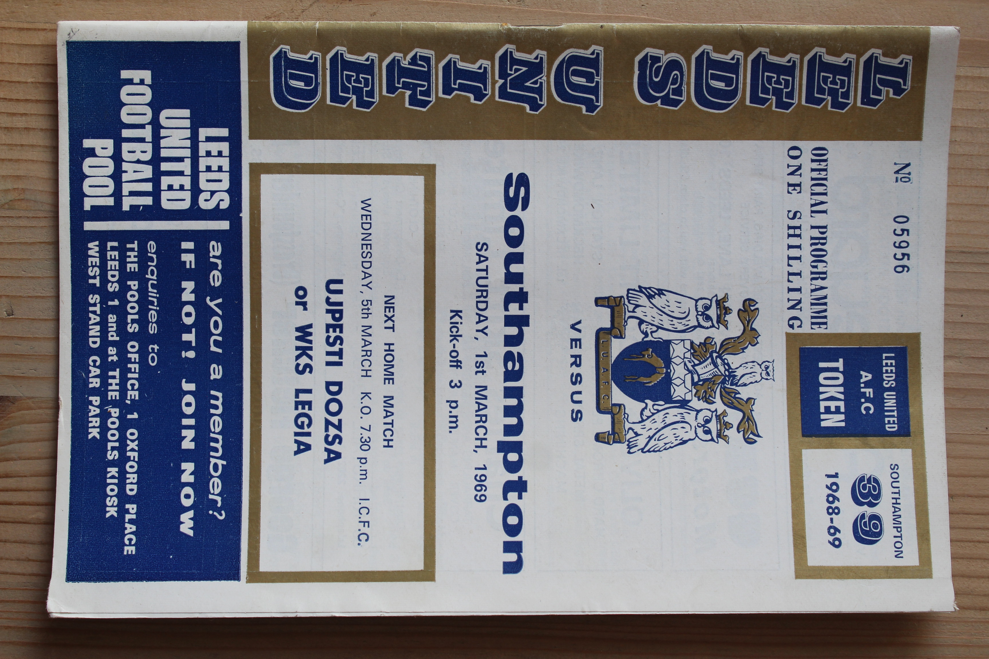 Leeds United FC v Southampton FC