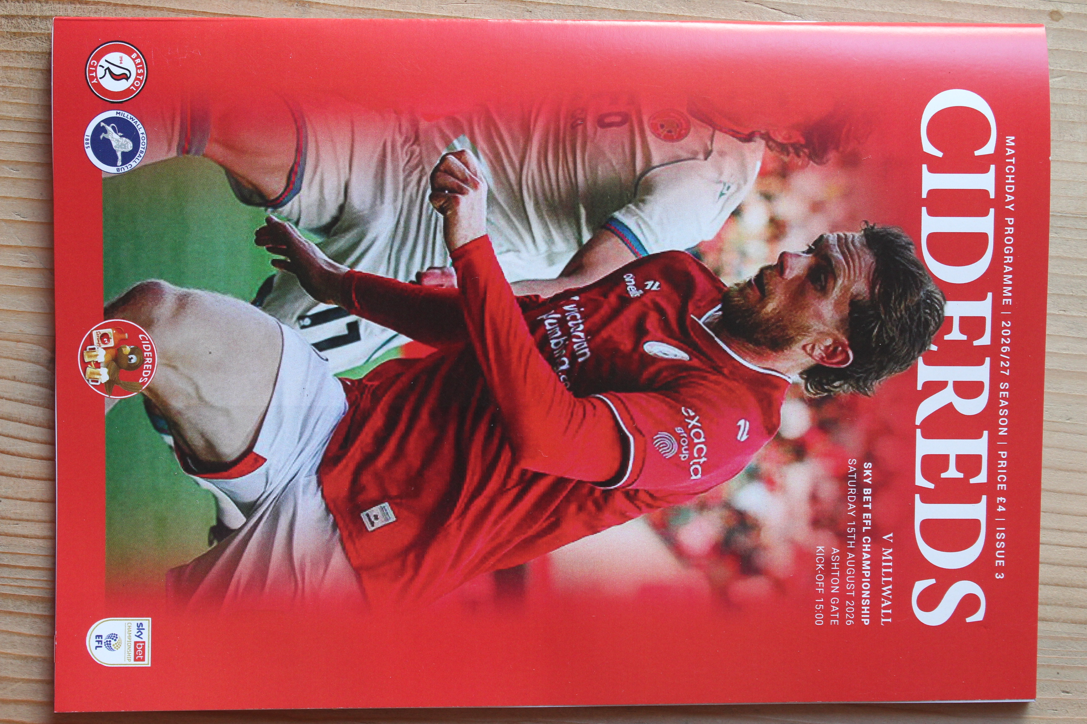 Bristol City FC v Millwall FC