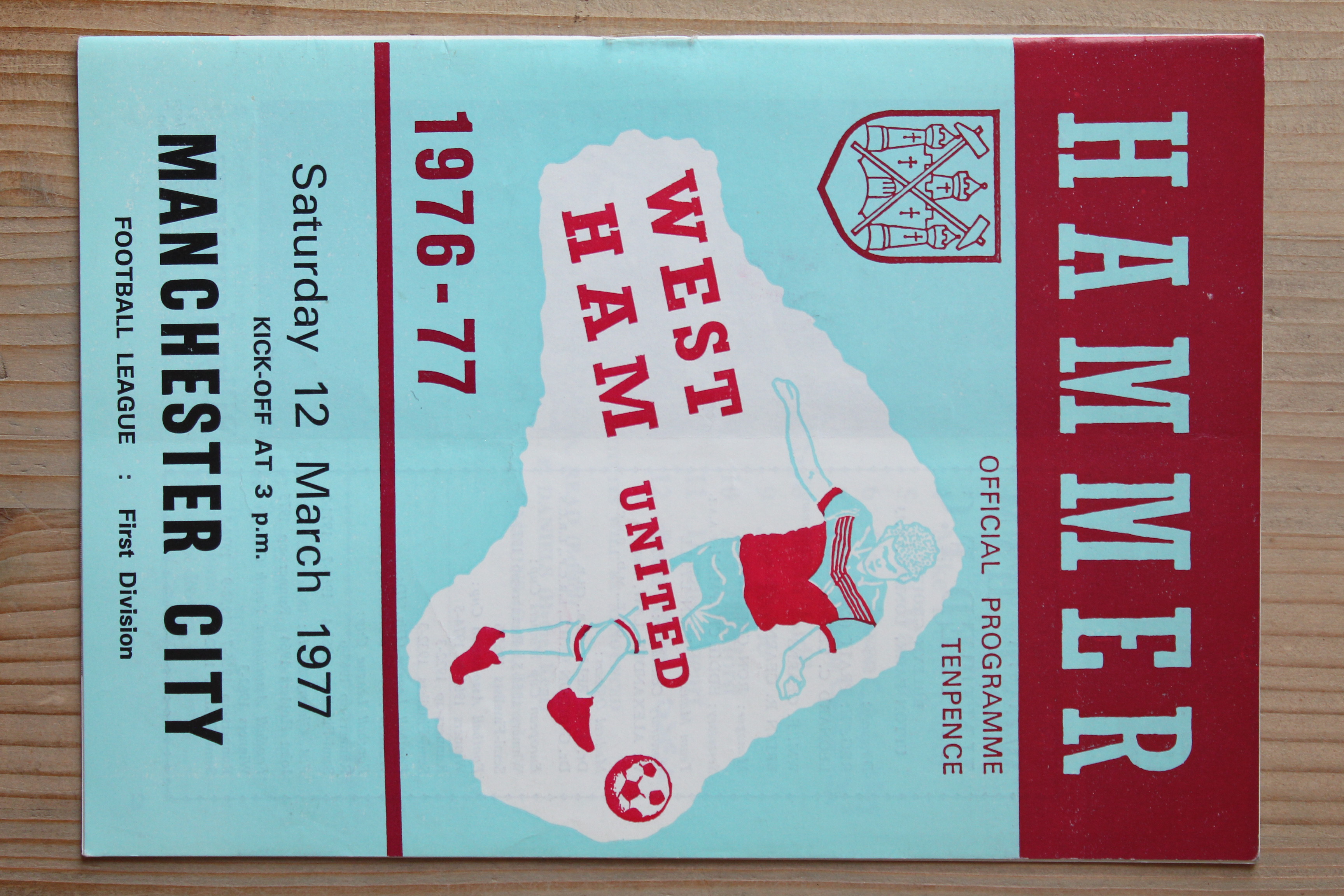 West Ham United FC v Manchester City FC