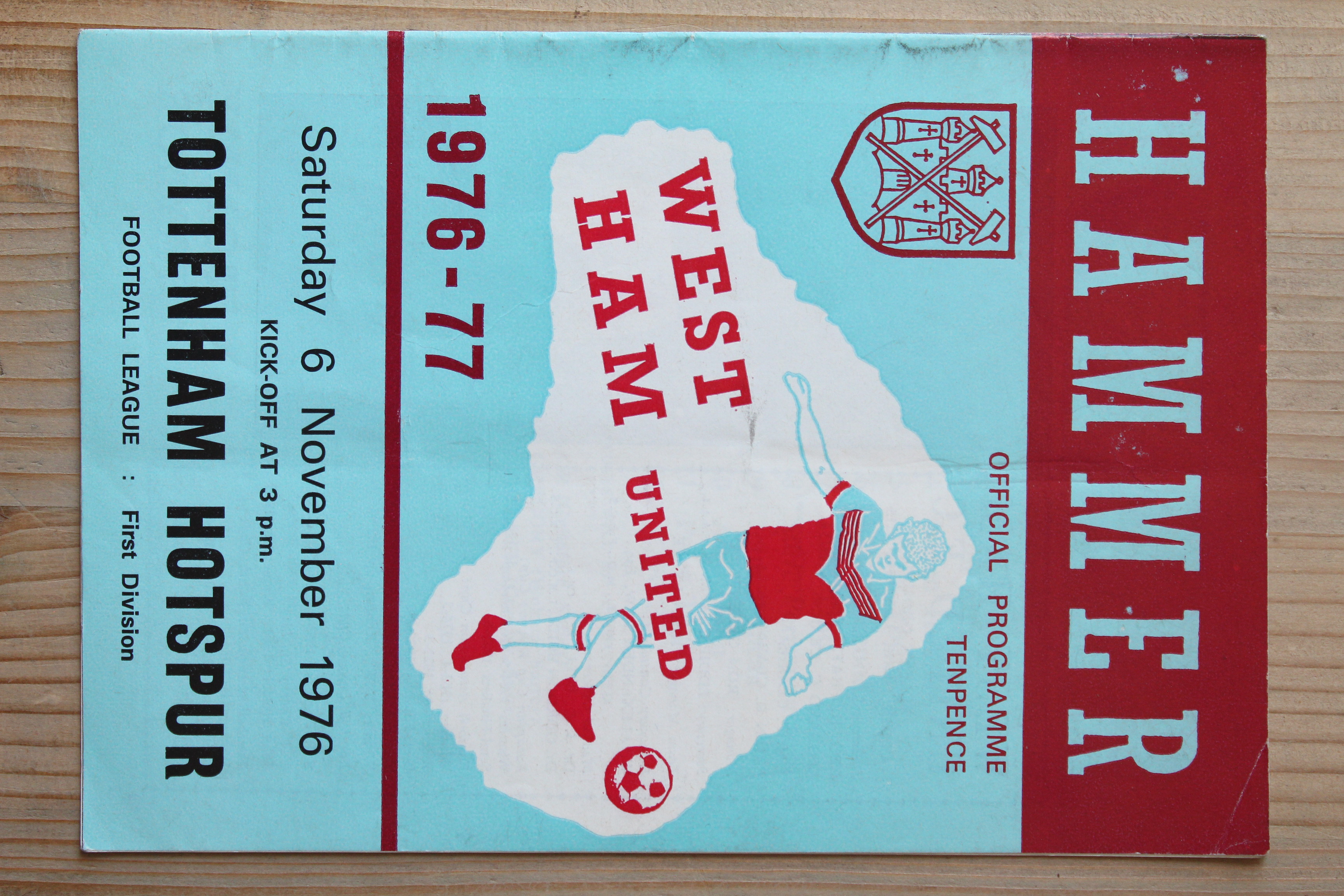 West Ham United FC v Tottenham Hotspur FC