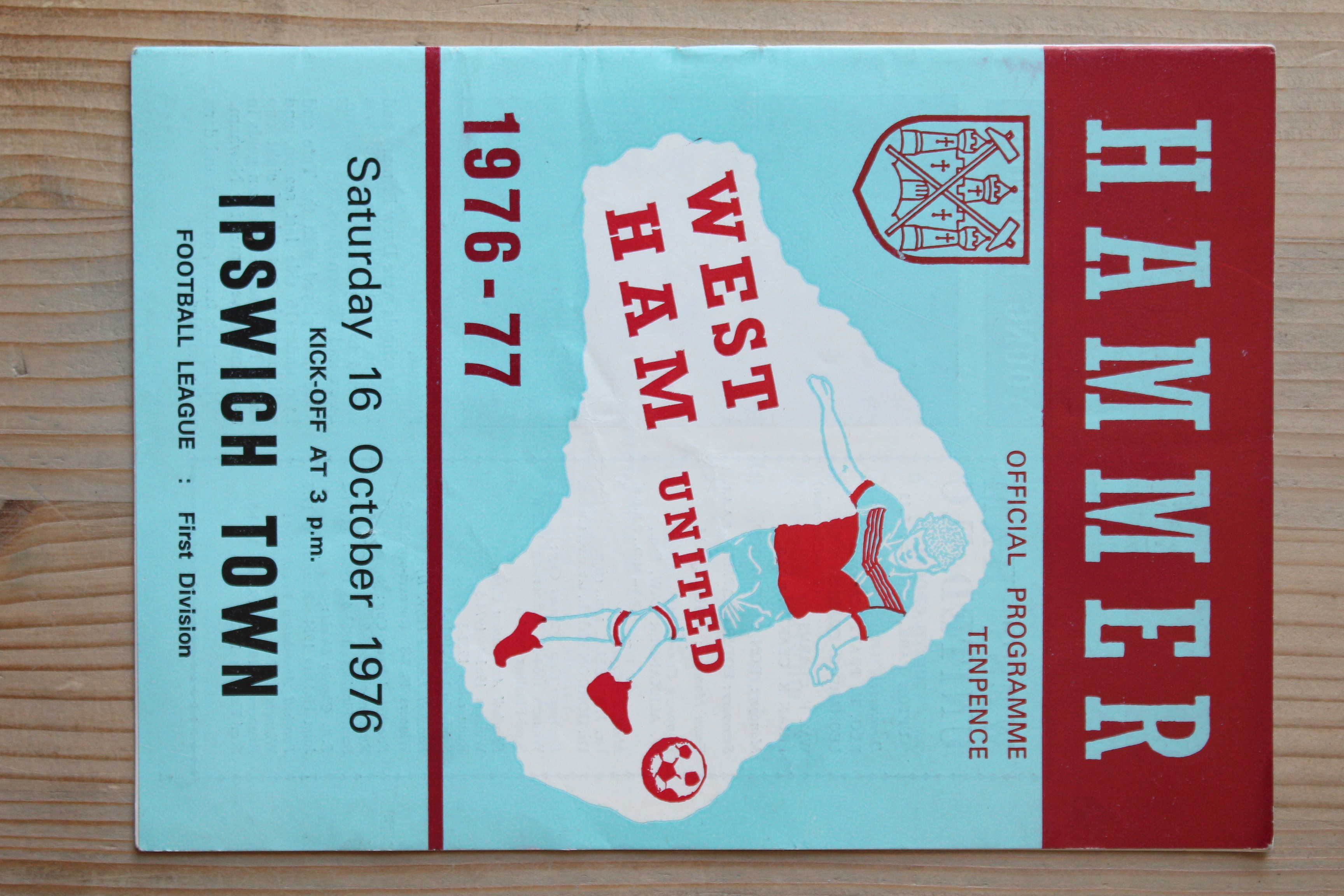 West Ham United FC v Ipswich Town FC