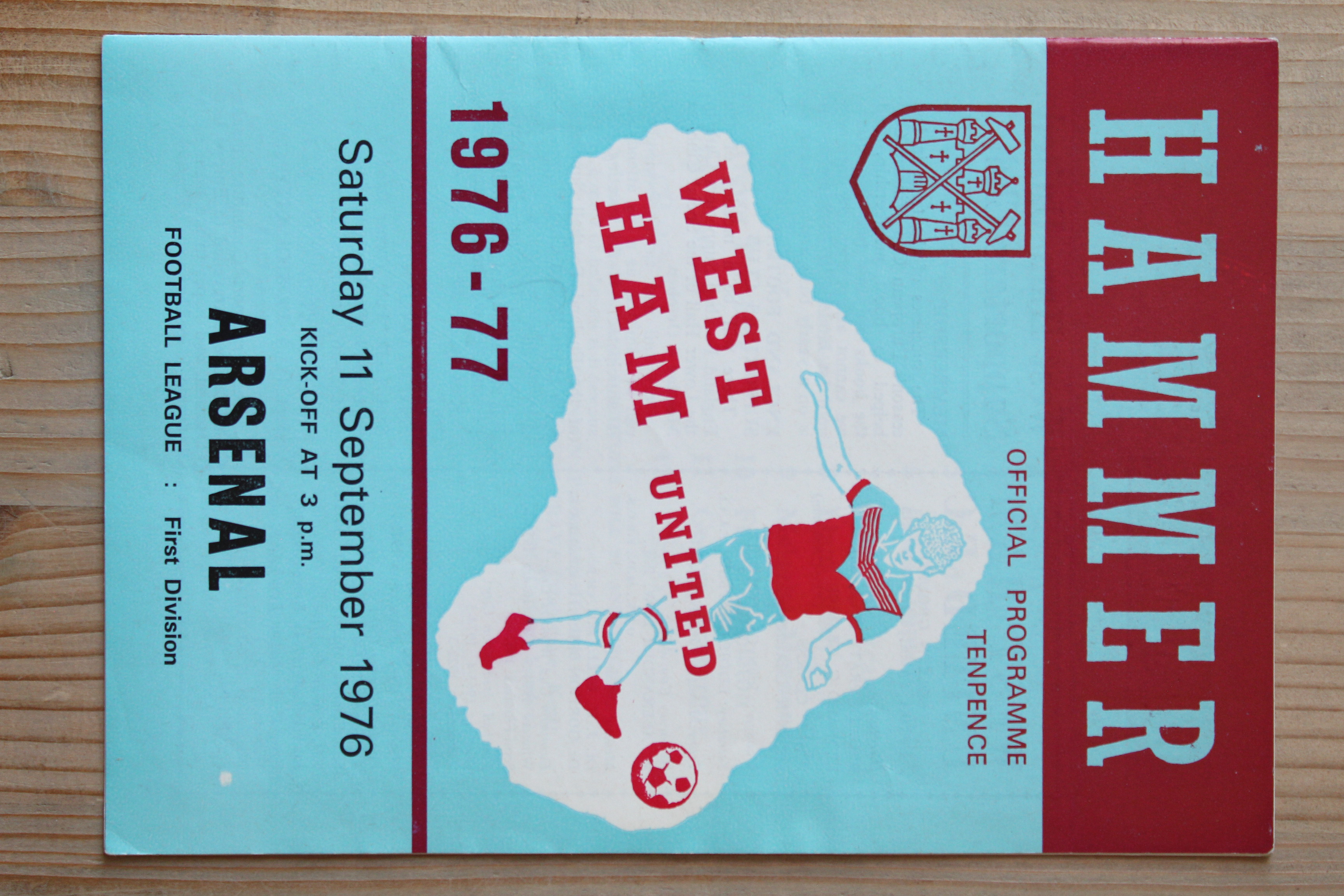 West Ham United FC v Arsenal FC