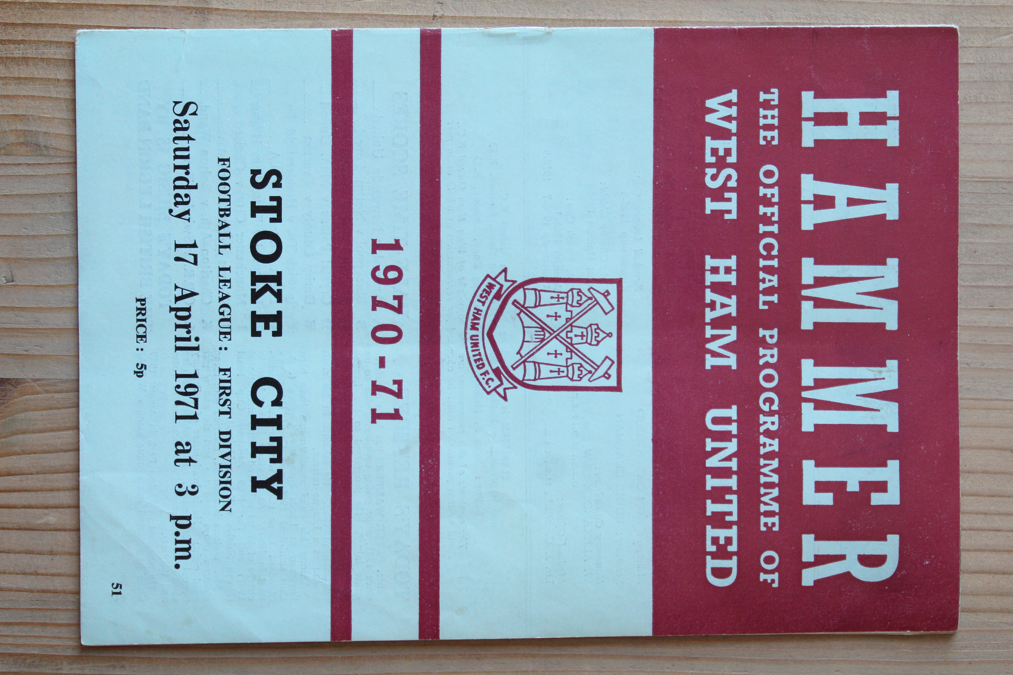West Ham United FC v Stoke City FC