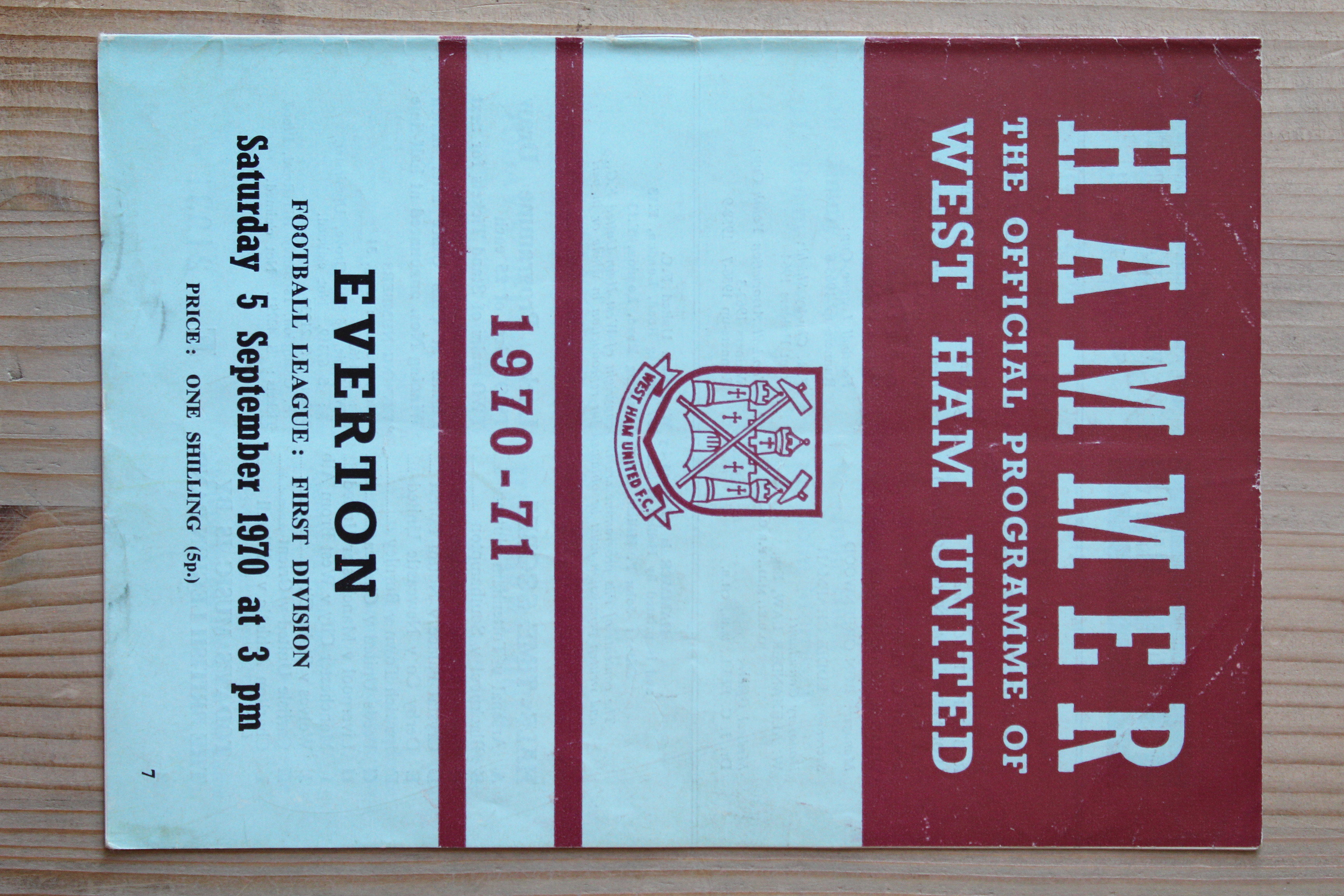 West Ham United FC v Everton FC