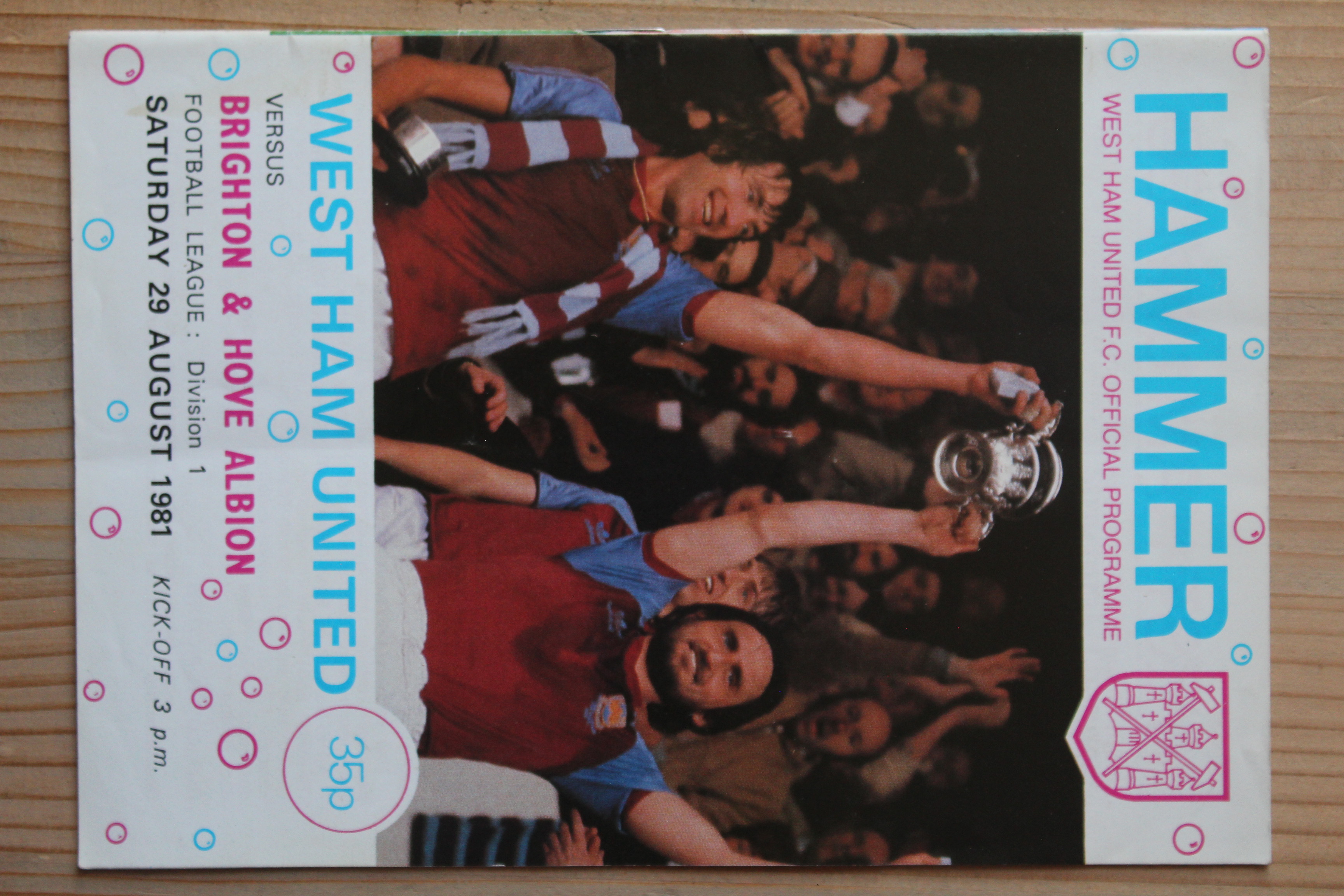 West Ham United FC v Brighton & Hove Albion FC