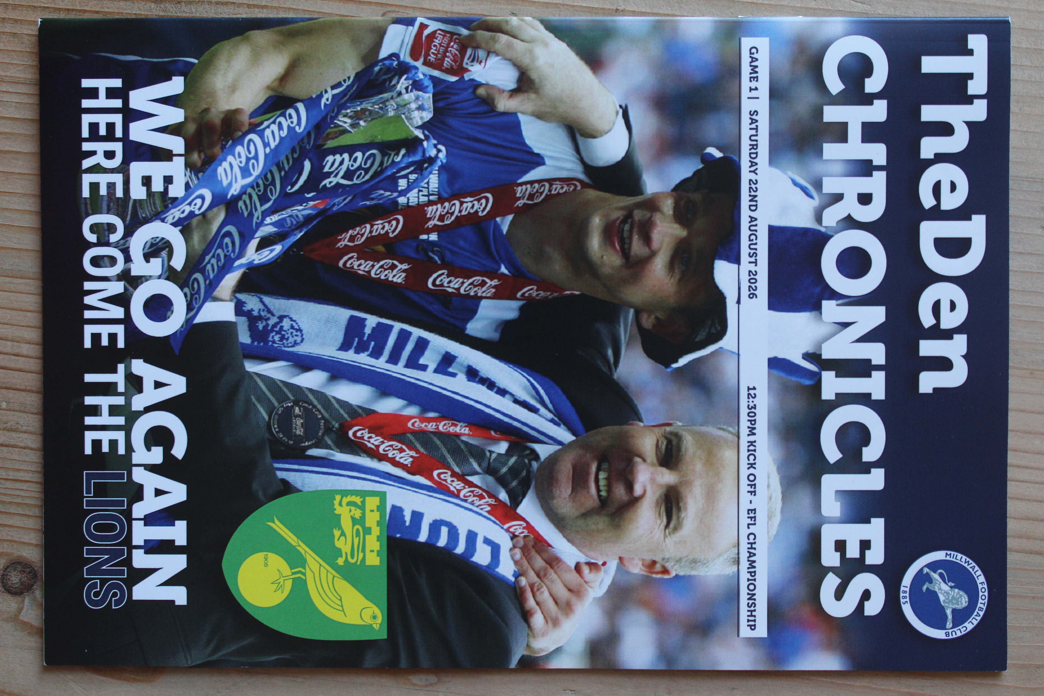 Millwall FC v Norwich City FC