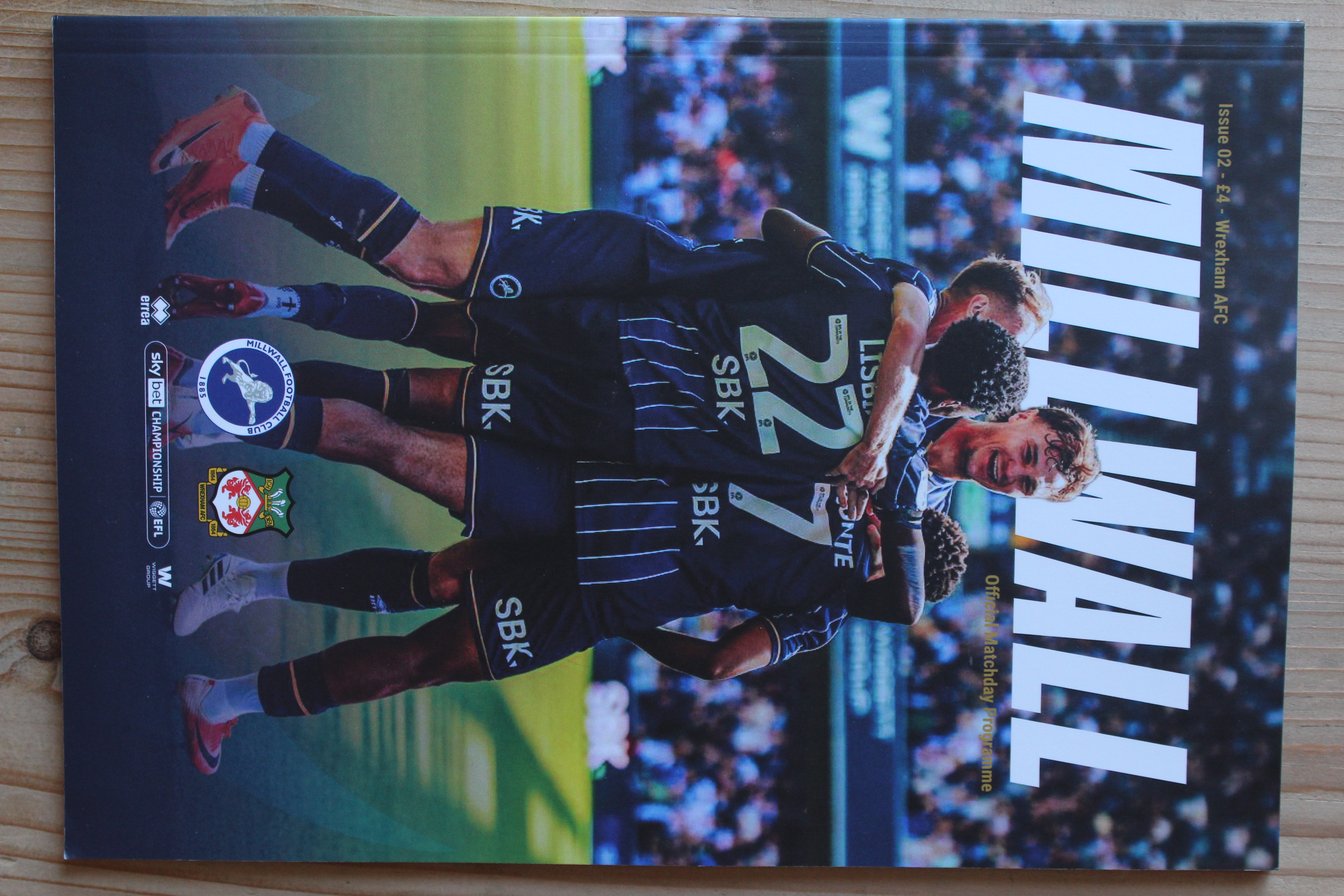 Millwall FC v Wrexham FC
