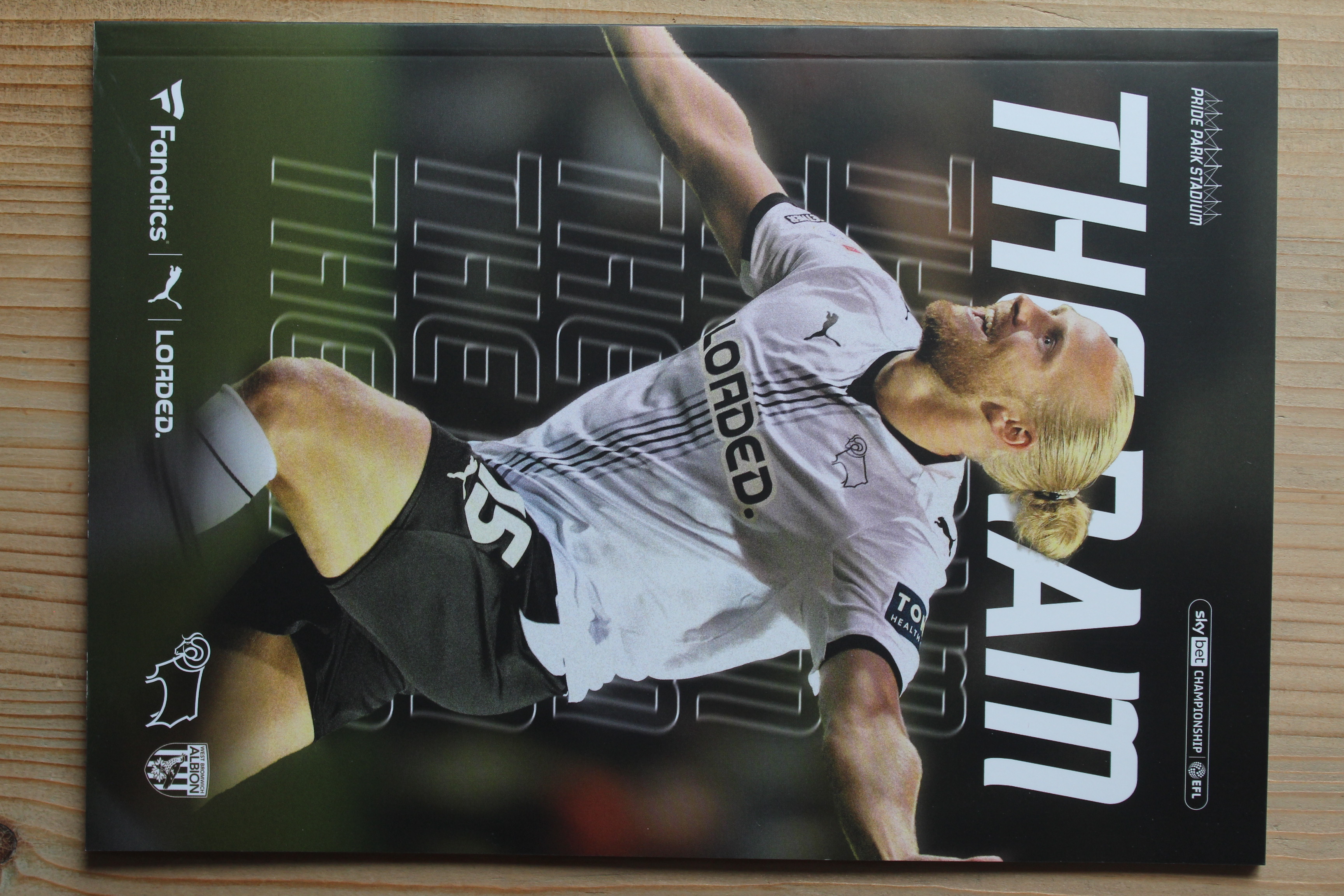 Derby County FC v West Bromwich Albion FC 
