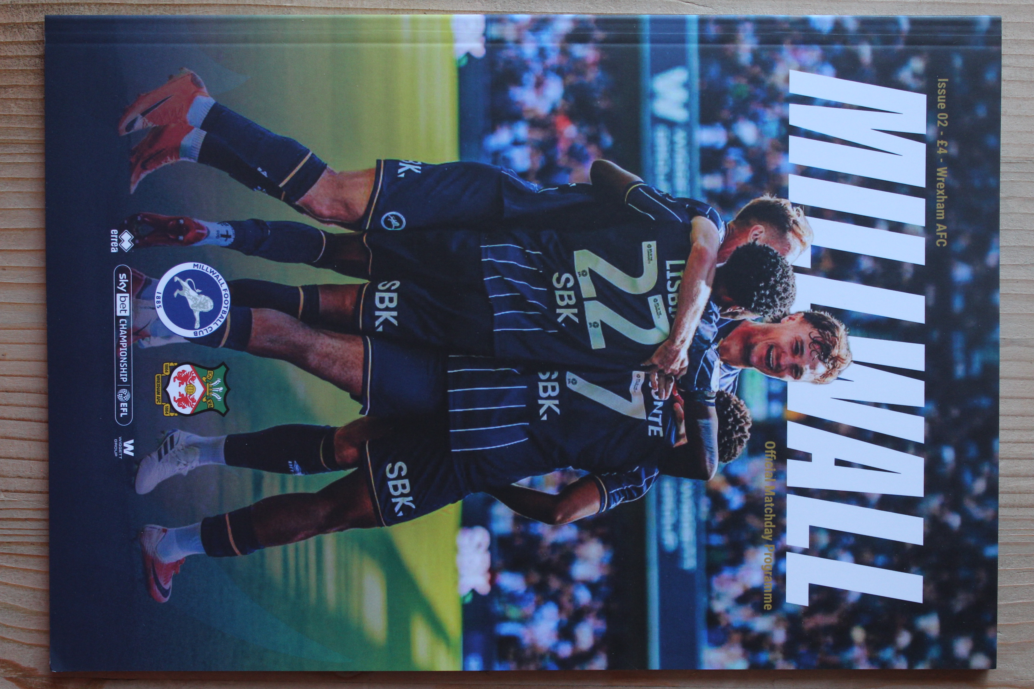 Millwall FC v Wrexham FC