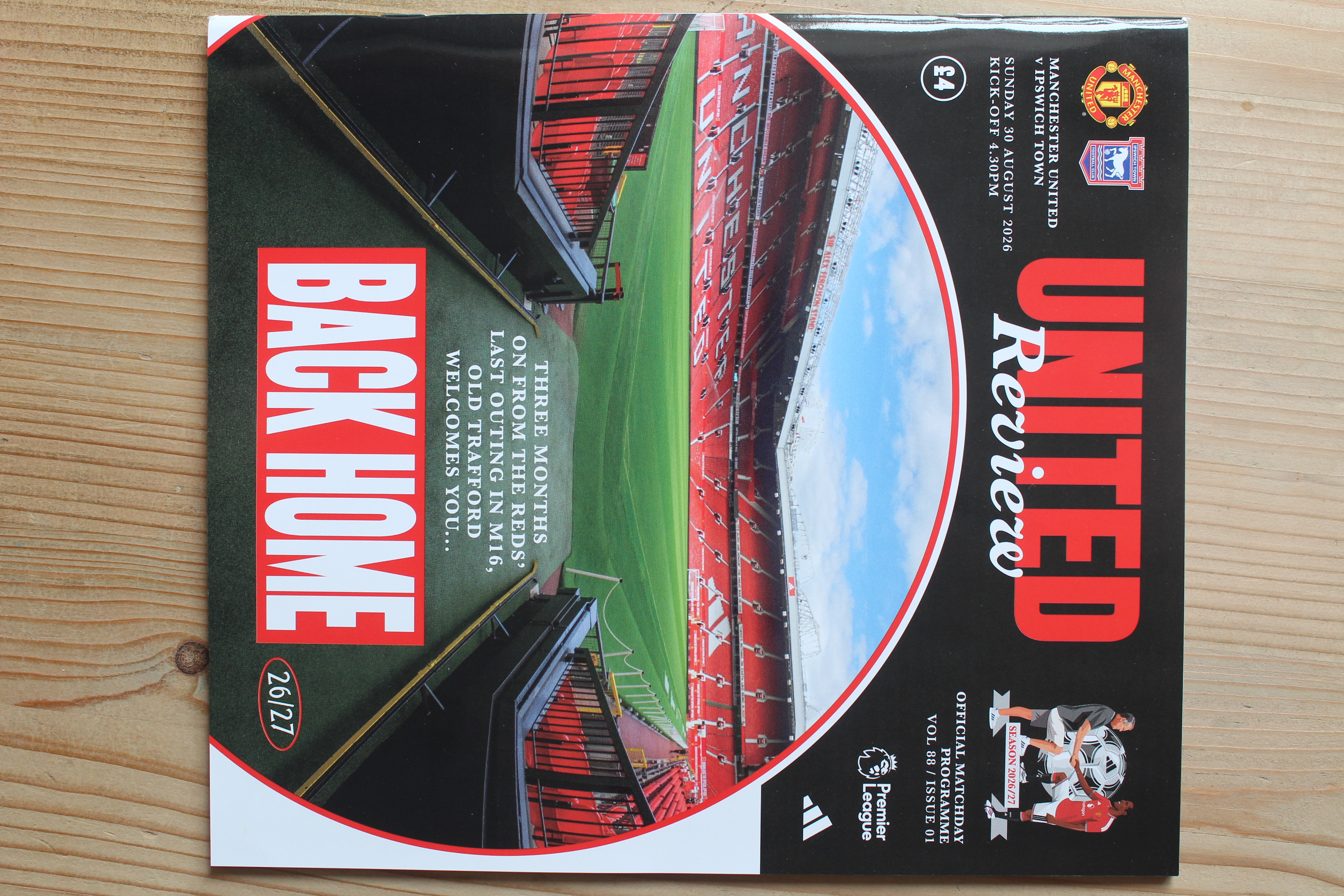 Manchester United FC v Ipswich Town FC