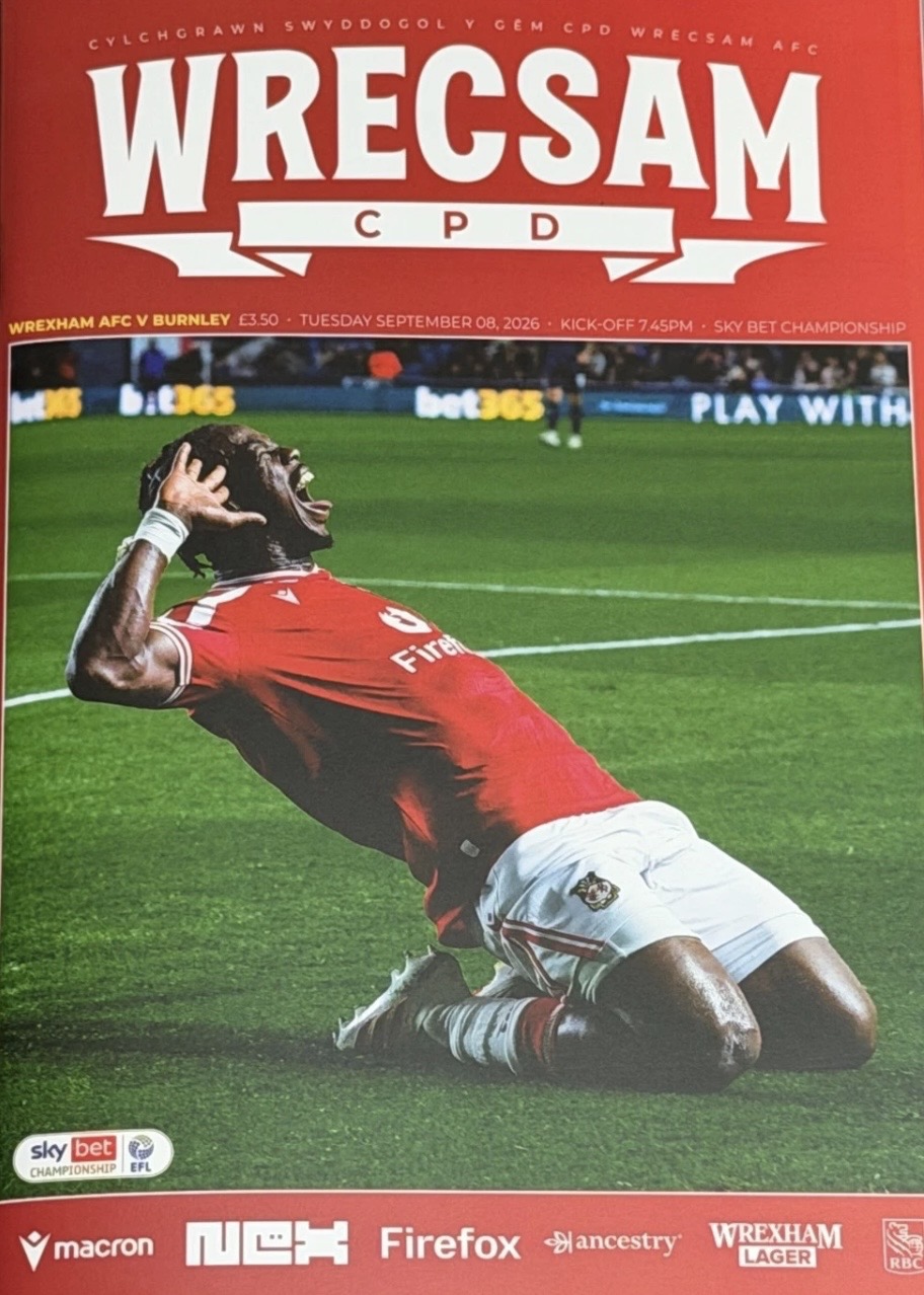Wrexham FC v Burnley FC