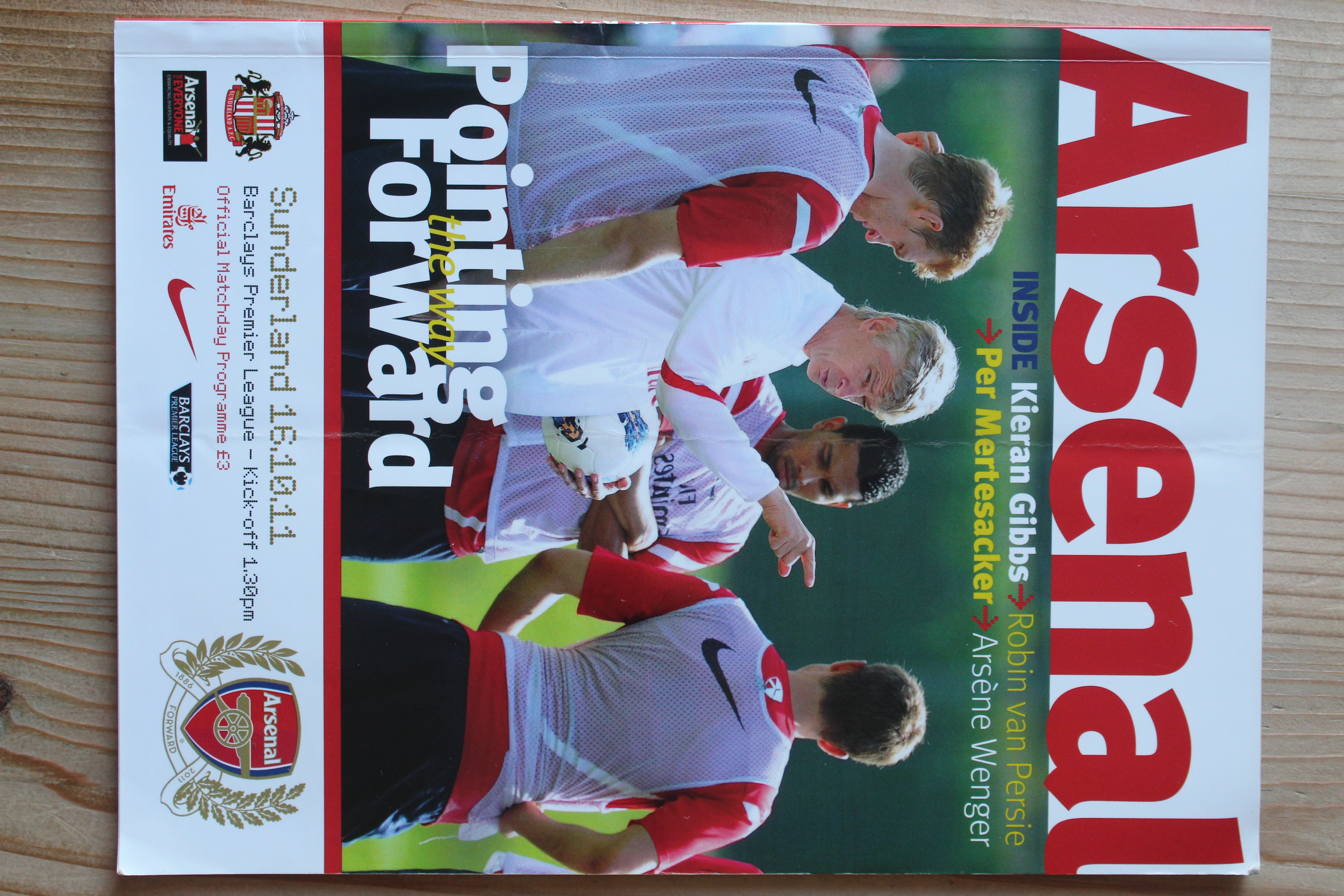 Arsenal FC v Sunderland FC