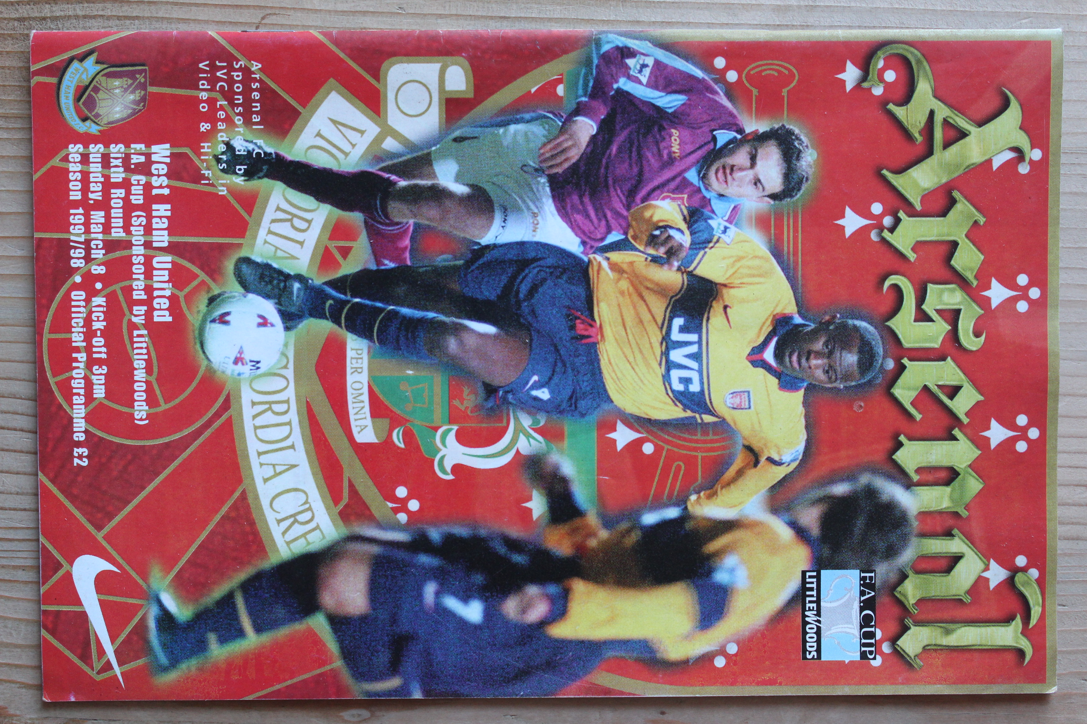Arsenal FC v West Ham United FC