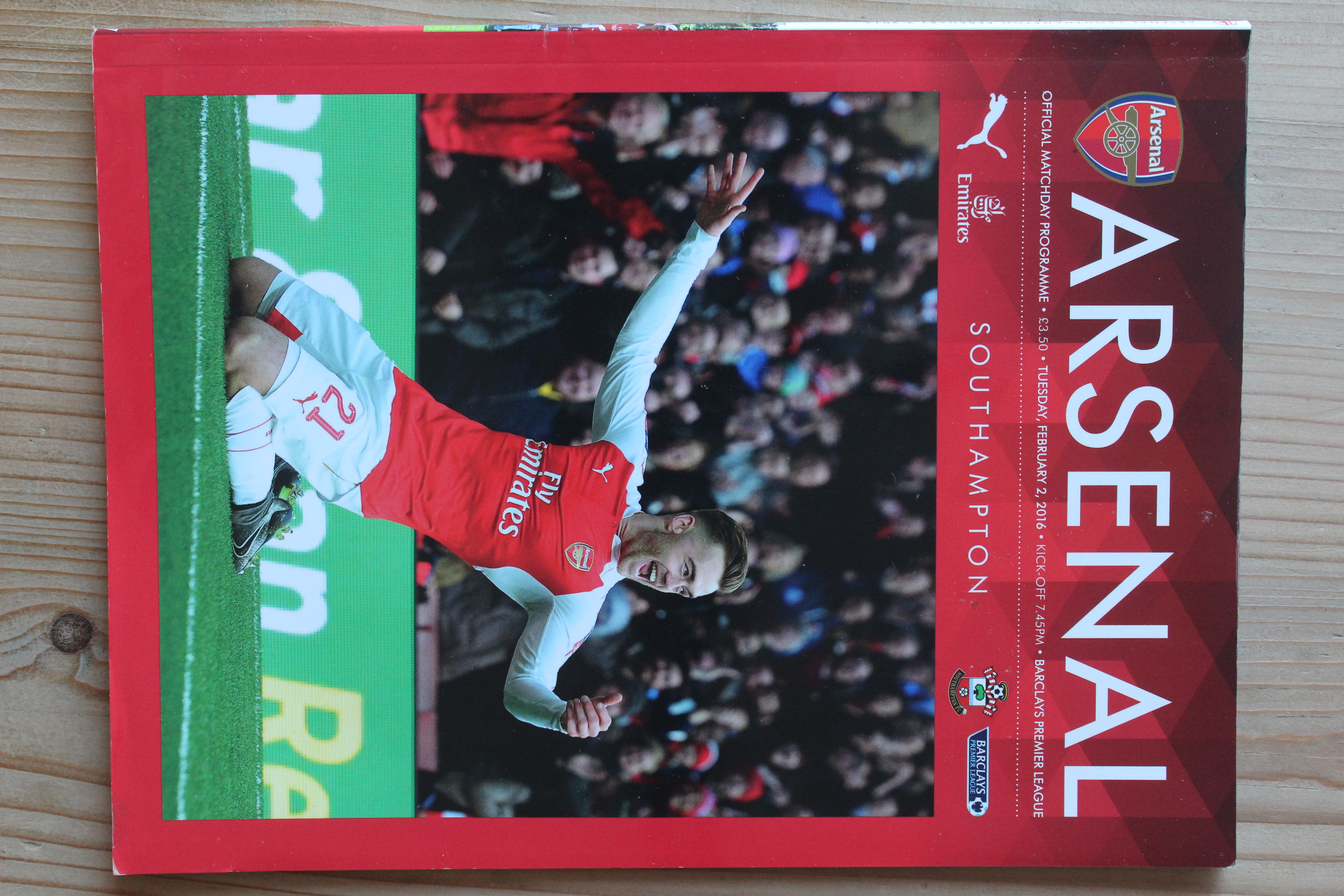 Arsenal FC v Southampton FC