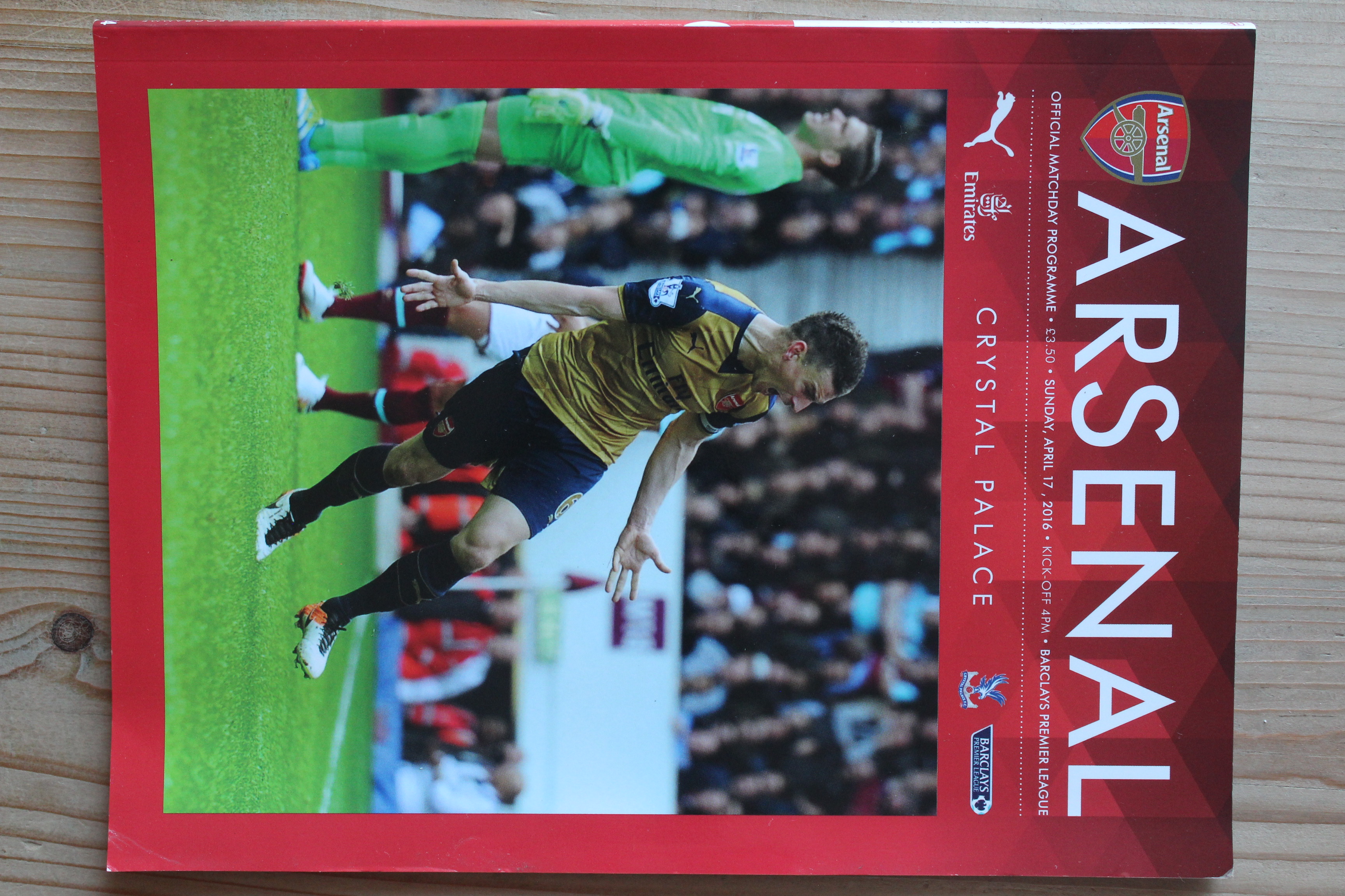Arsenal FC v Crystal Palace FC