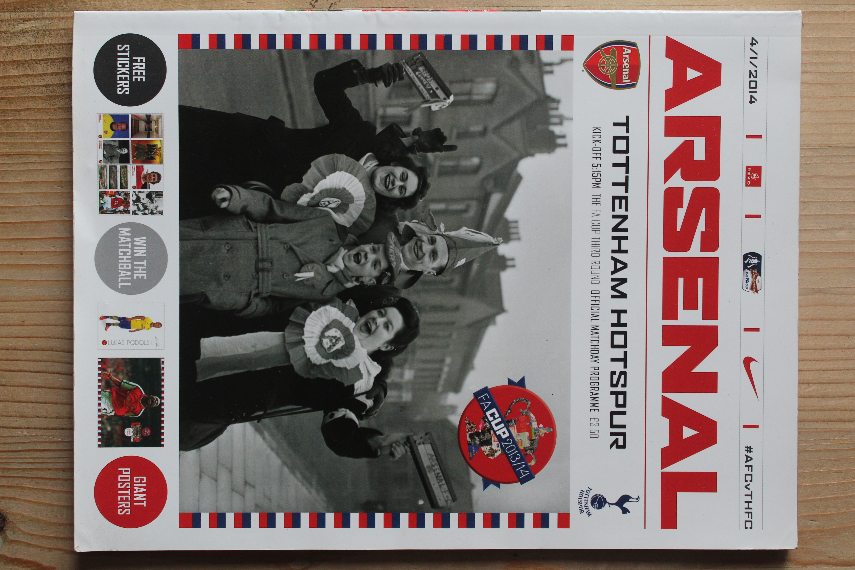 Arsenal FC v Tottenham Hotspur FC