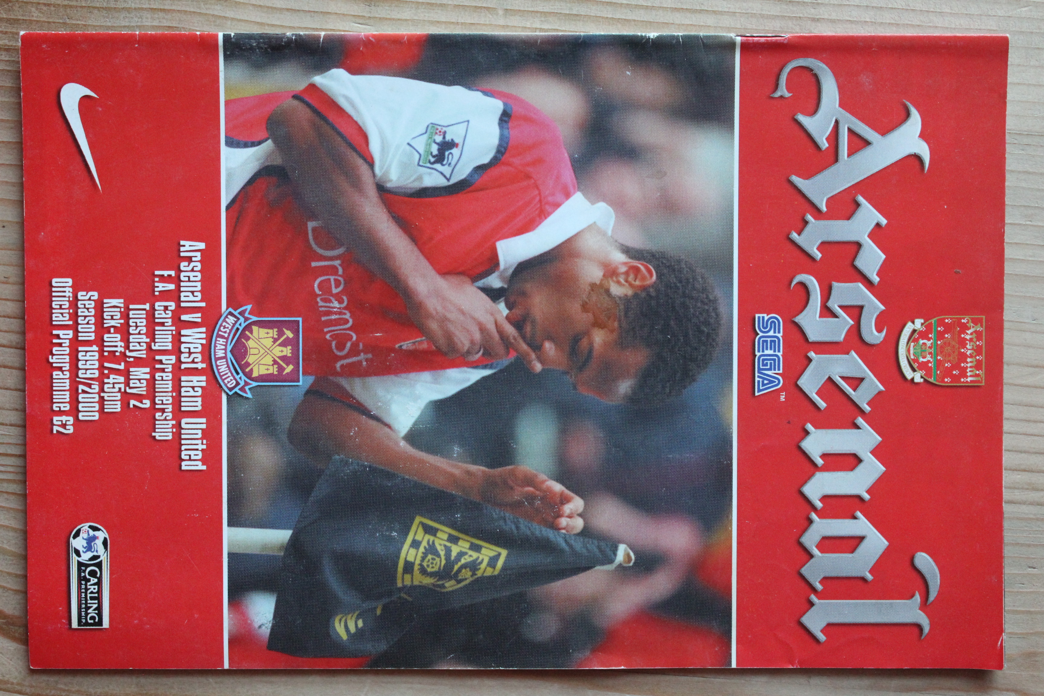 Arsenal FC v West Ham United FC