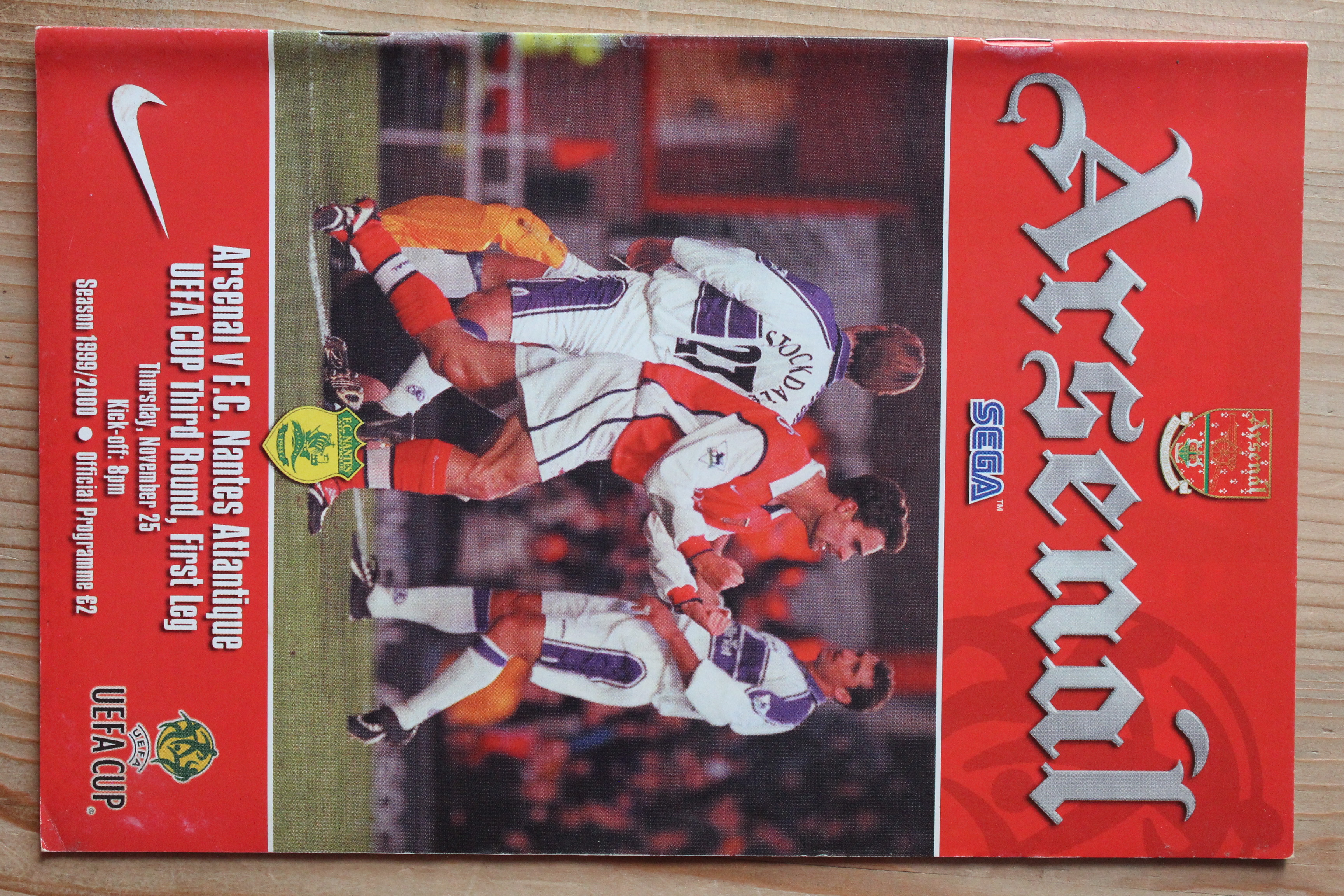 Arsenal FC v Nantes Altantique