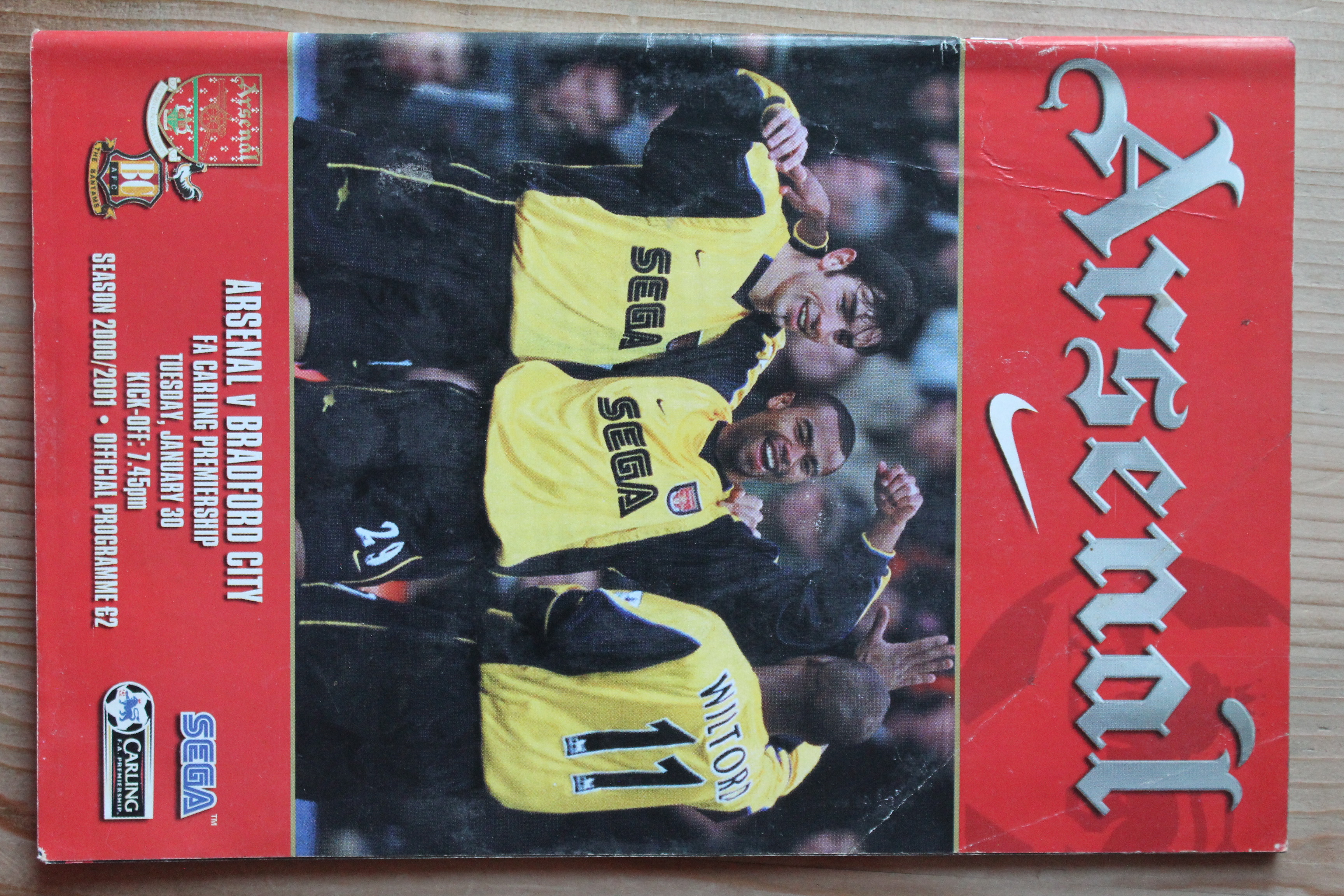 Arsenal FC v Bradford City FC
