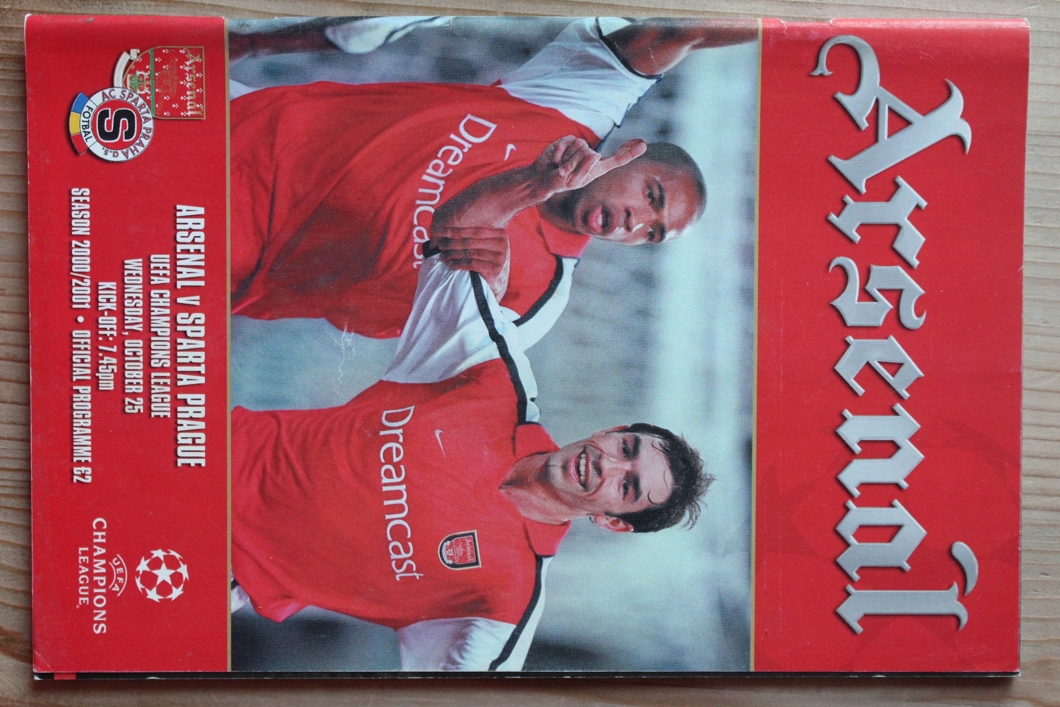 Arsenal FC v Sparta Prague