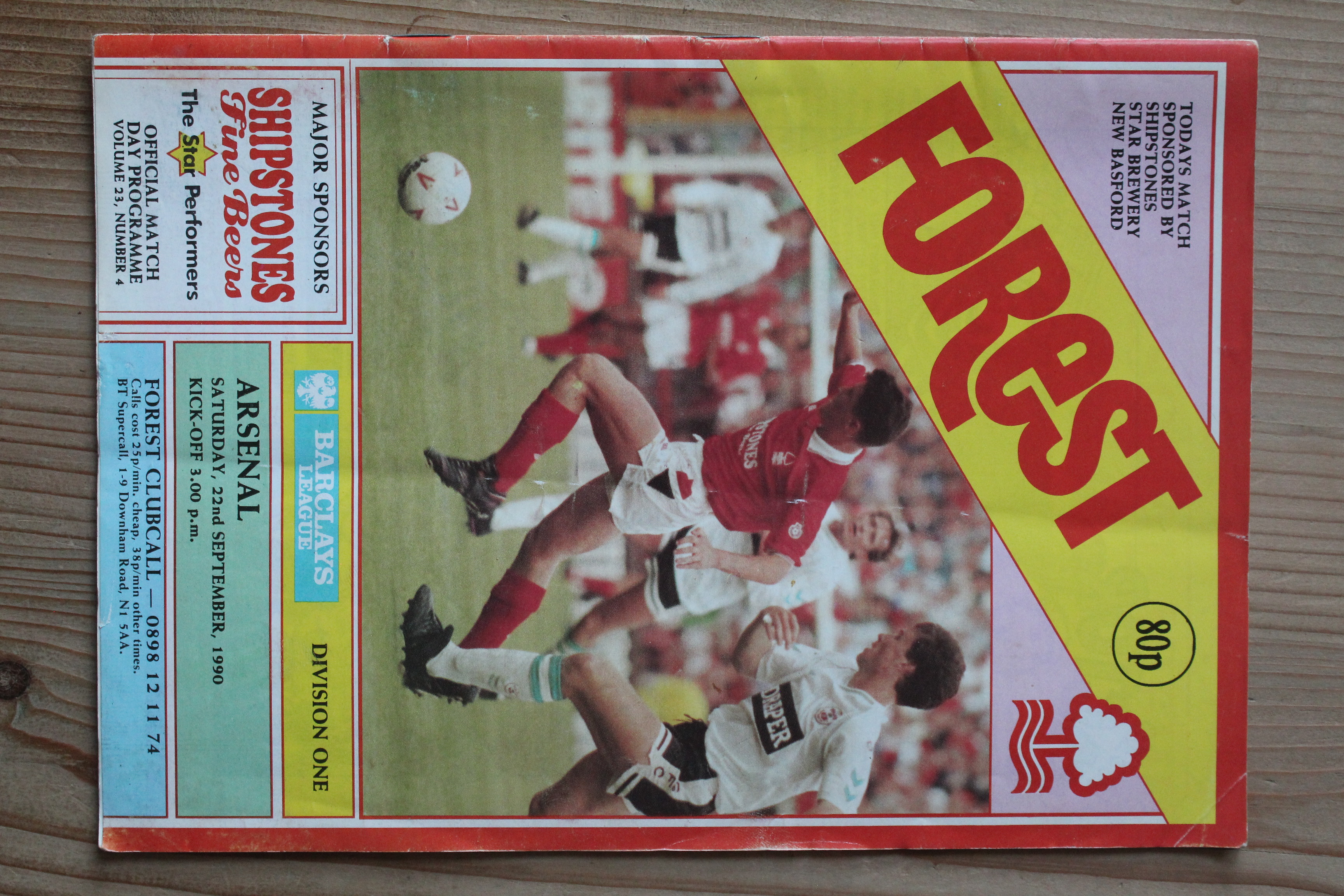 Nottingham Forest FC v Arsenal FC
