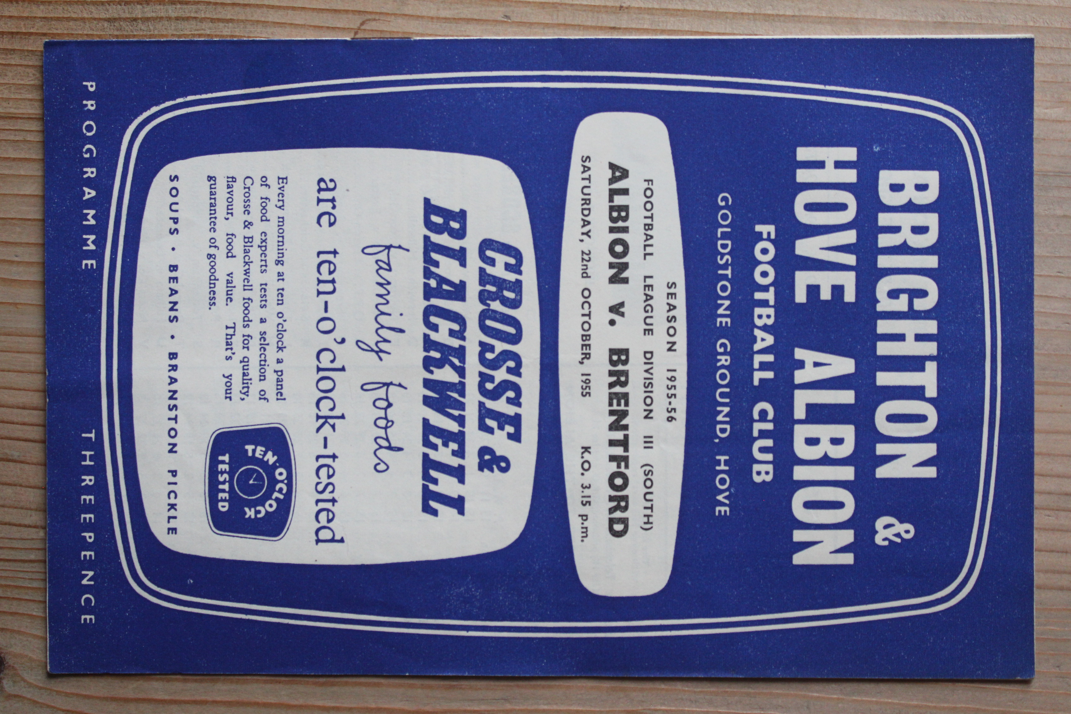 Brighton & Hove Albion FC v Brentford FC