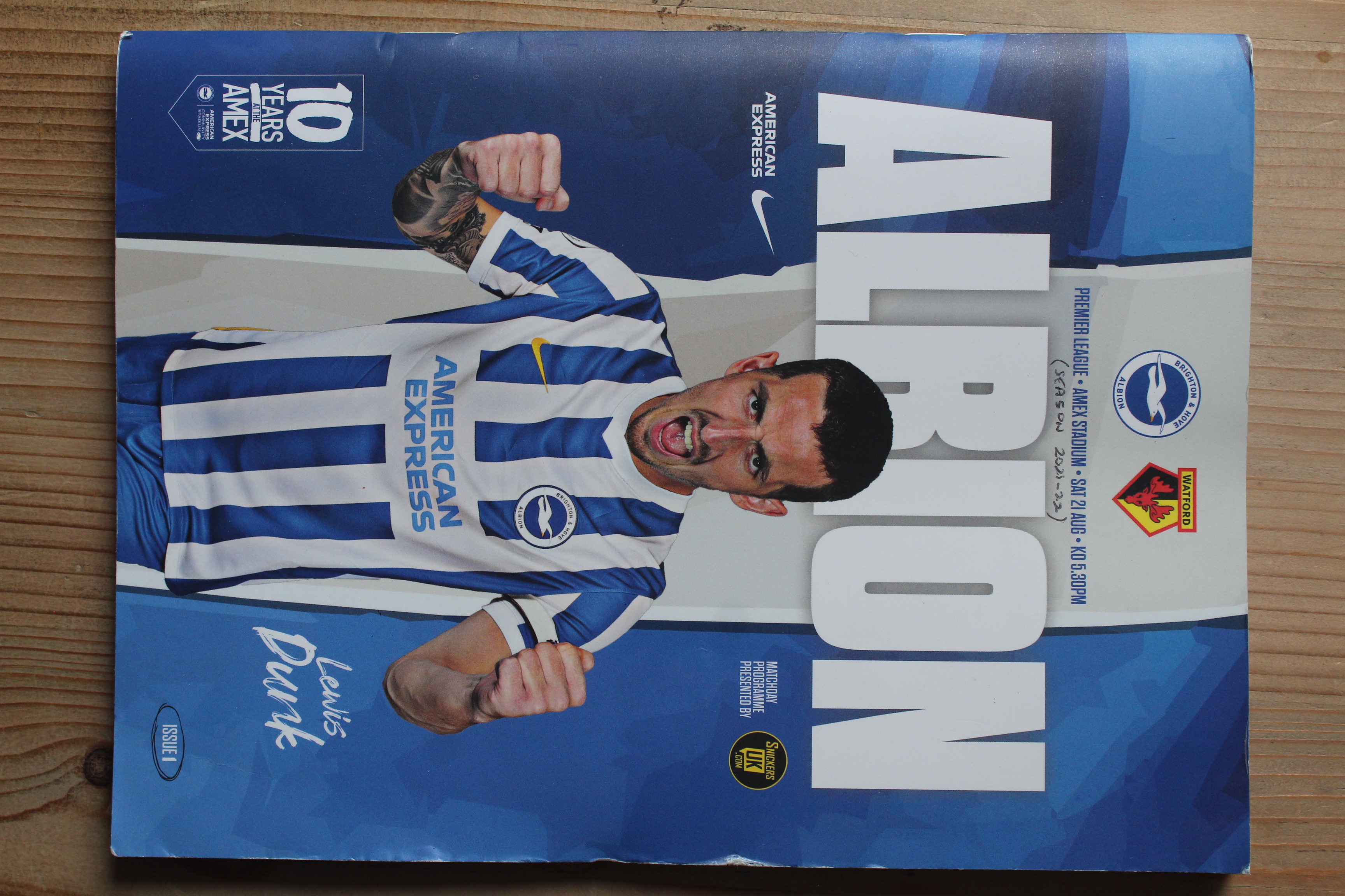 Brighton & Hove Albion FC v Watford FC
