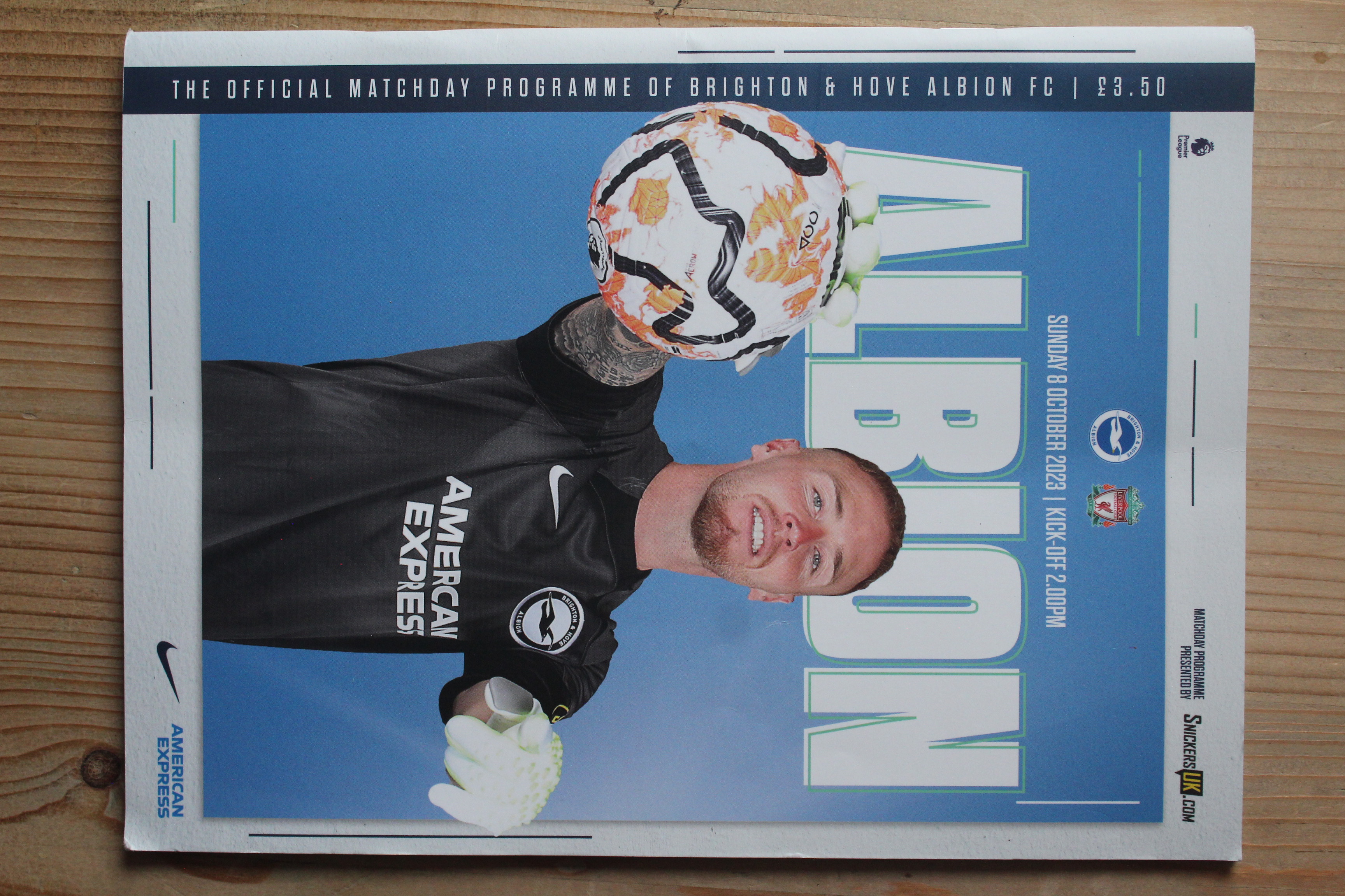 Brighton & Hove Albion FC v Liverpool FC