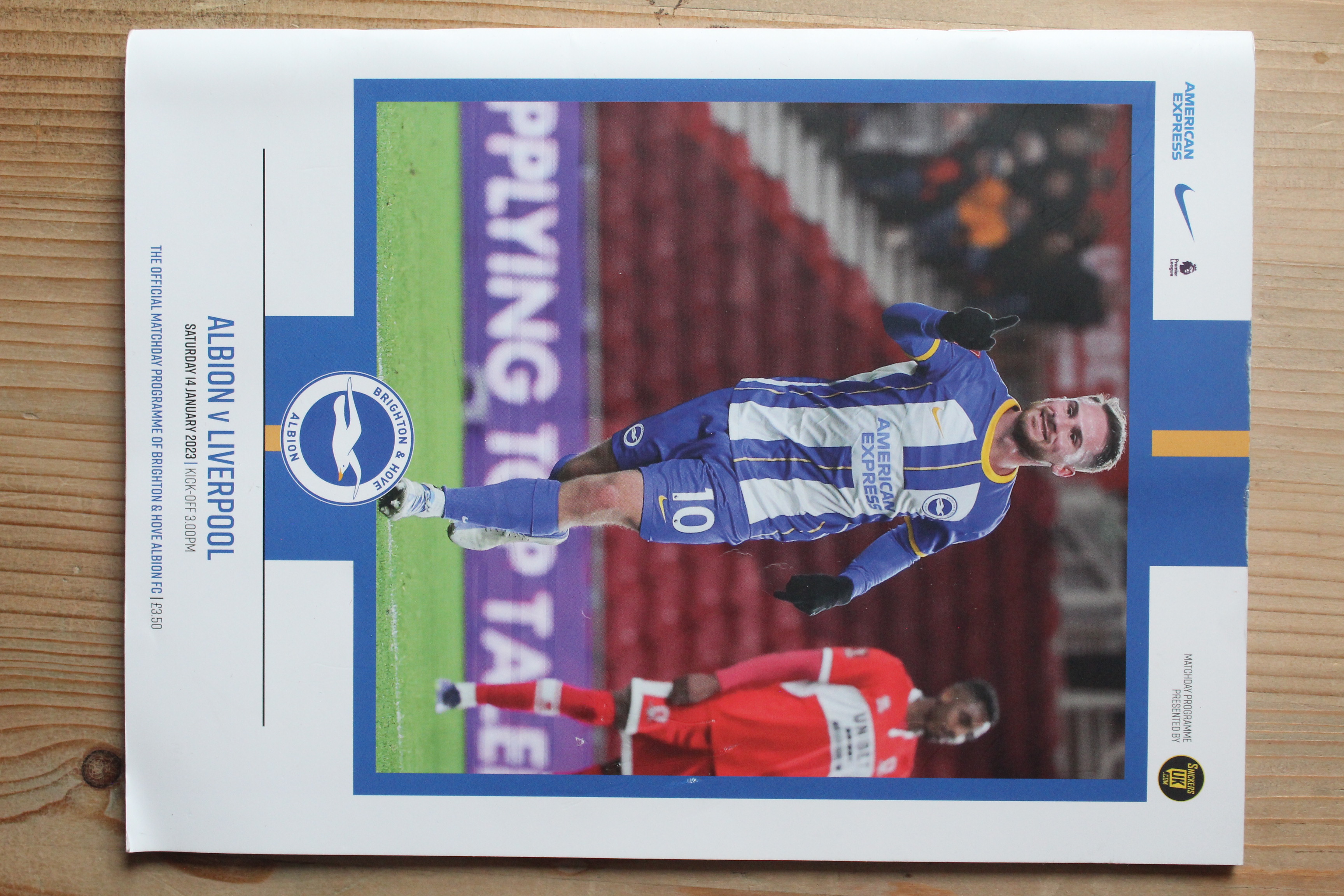 Brighton & Hove Albion FC v Liverpool FC