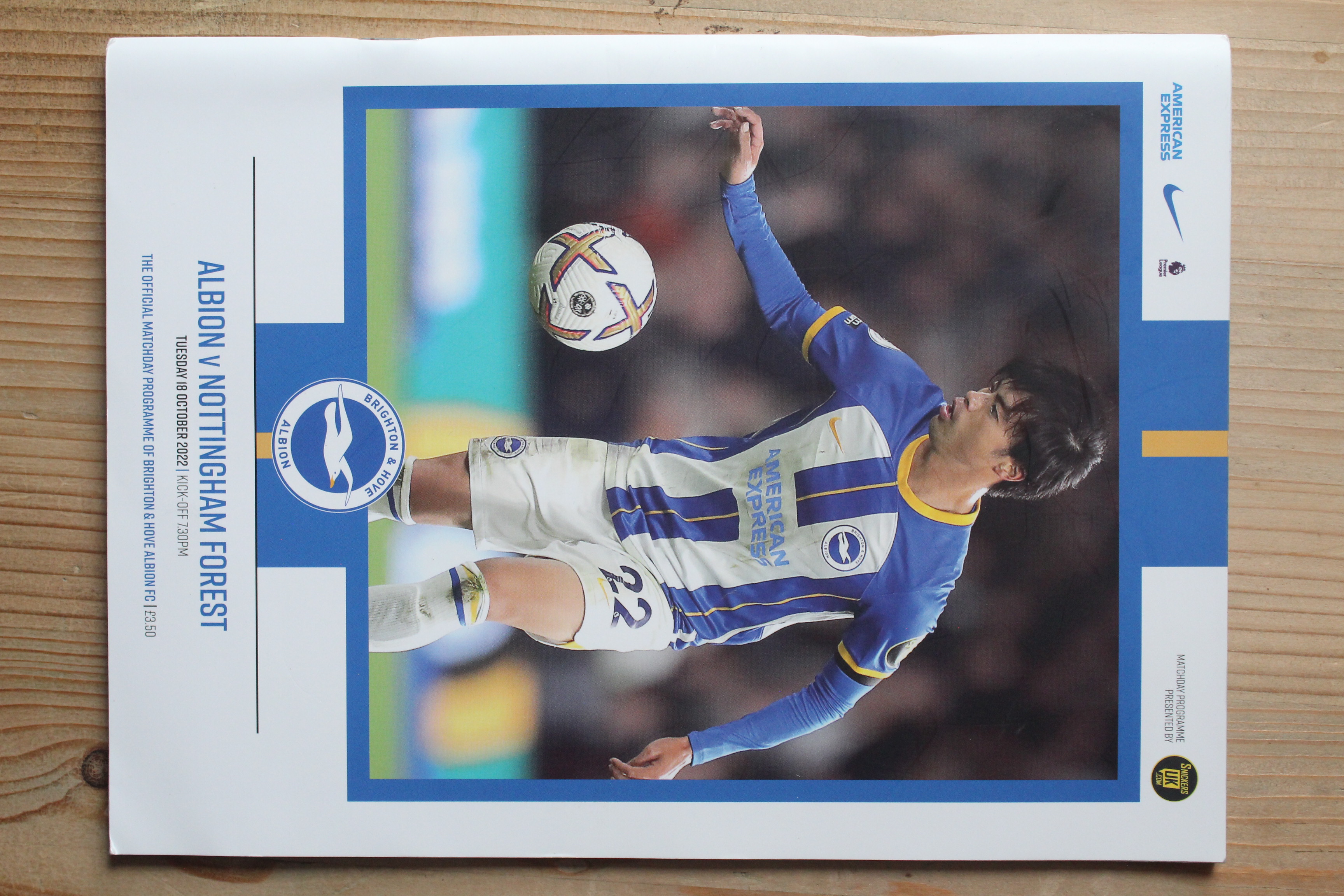 Brighton & Hove Albion FC v Nottingham Forest FC