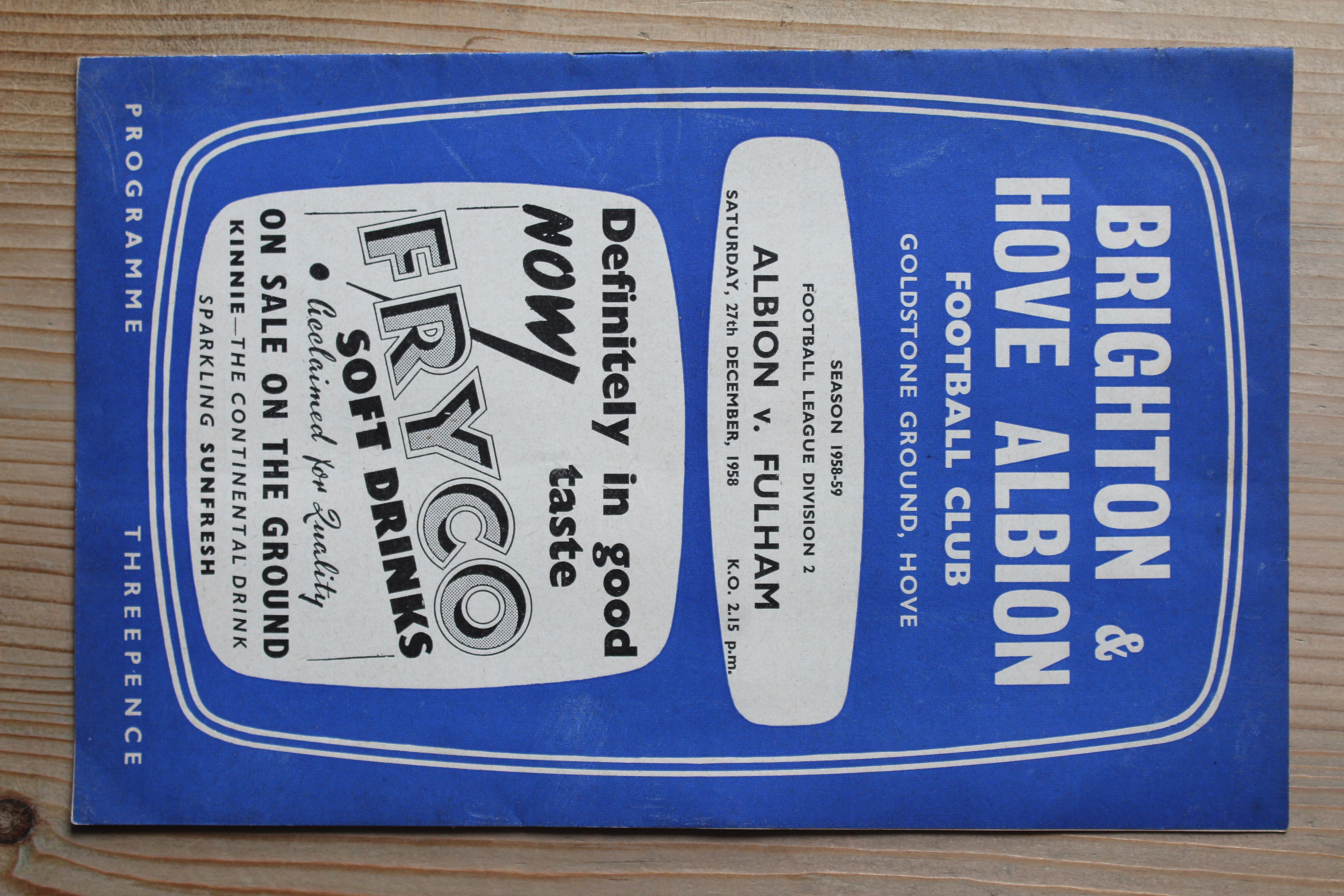 Brighton & Hove Albion FC v Fulham FC