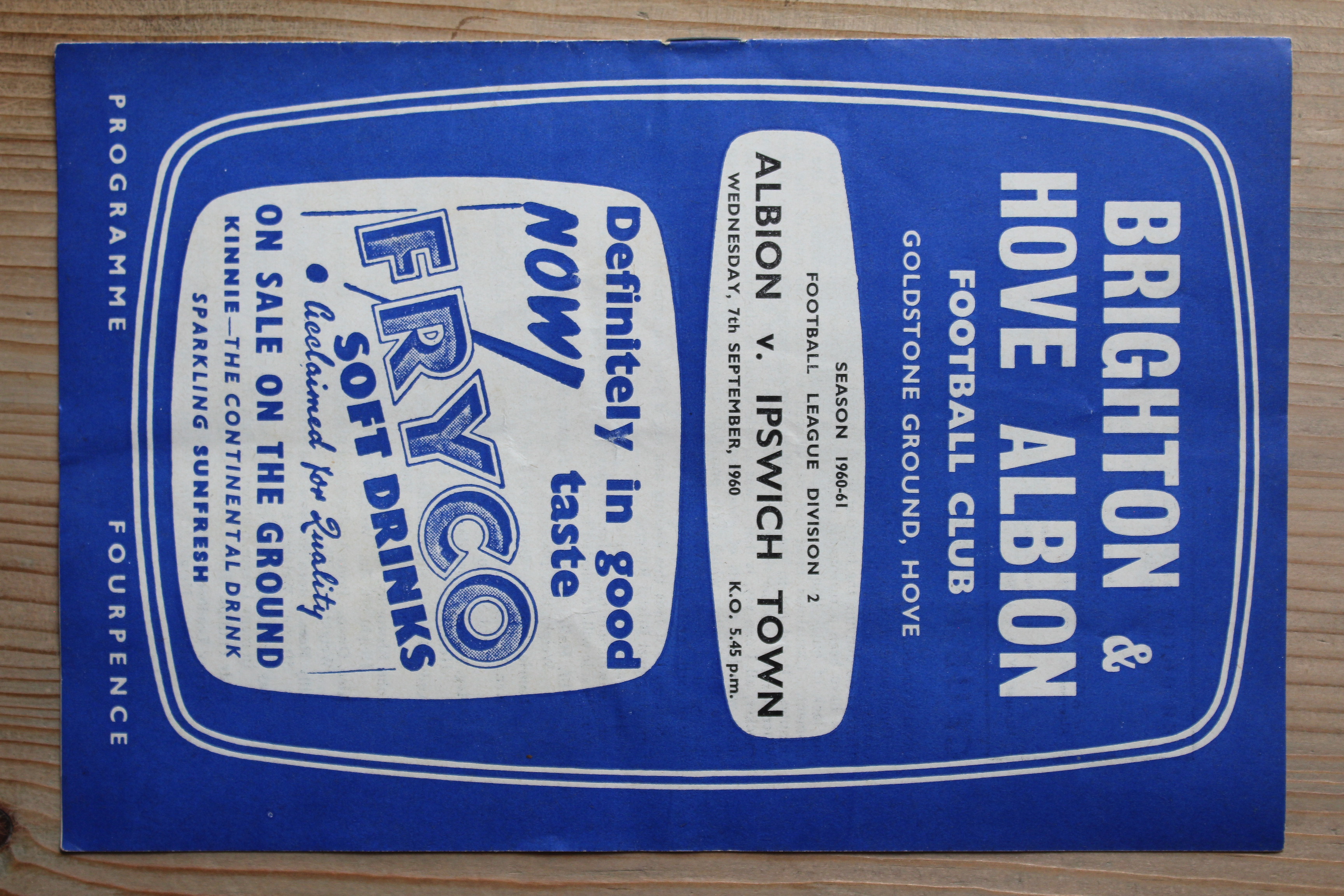 Brighton & Hove Albion FC v Ipswich Town FC