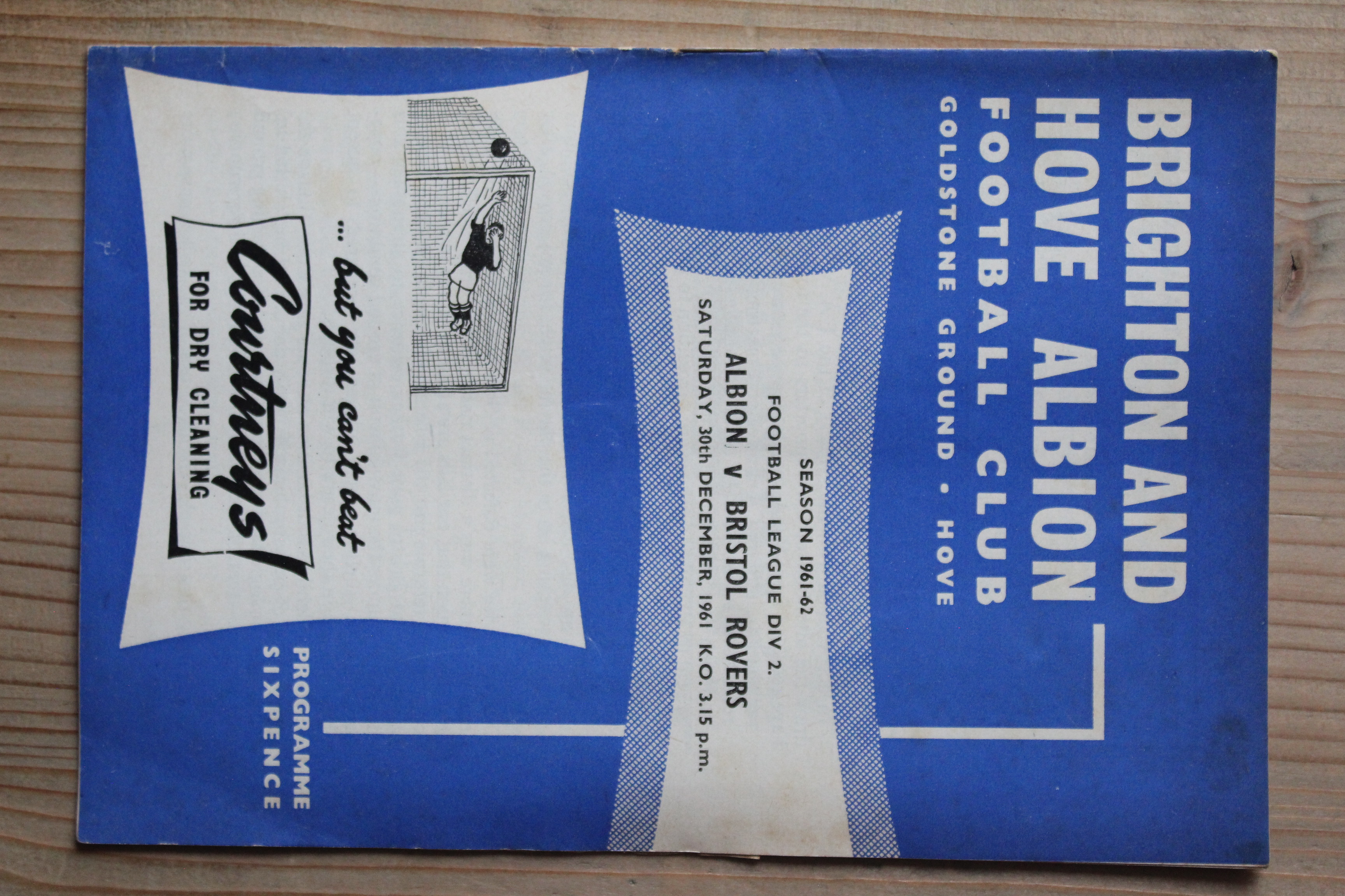 Brighton & Hove Albion FC v Bristol Rovers FC