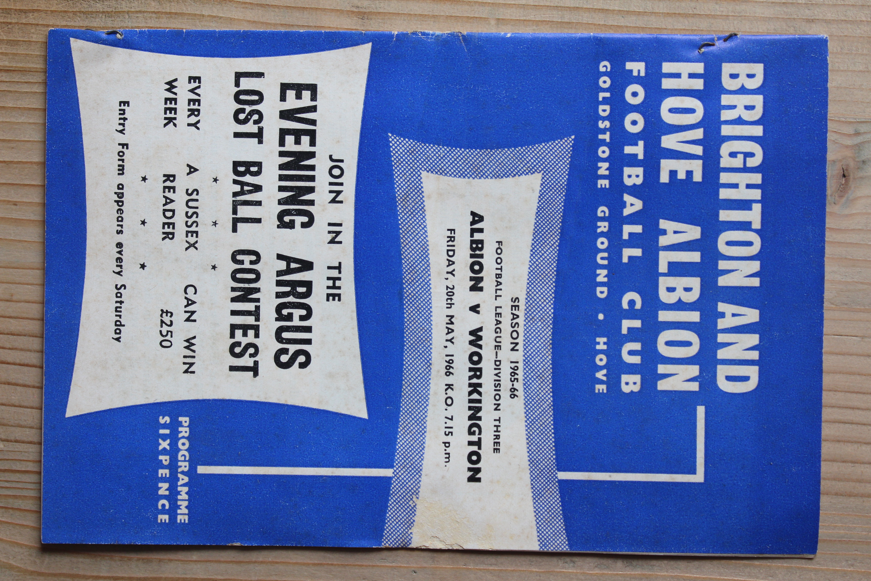 Brighton & Hove Albion FC v Workington