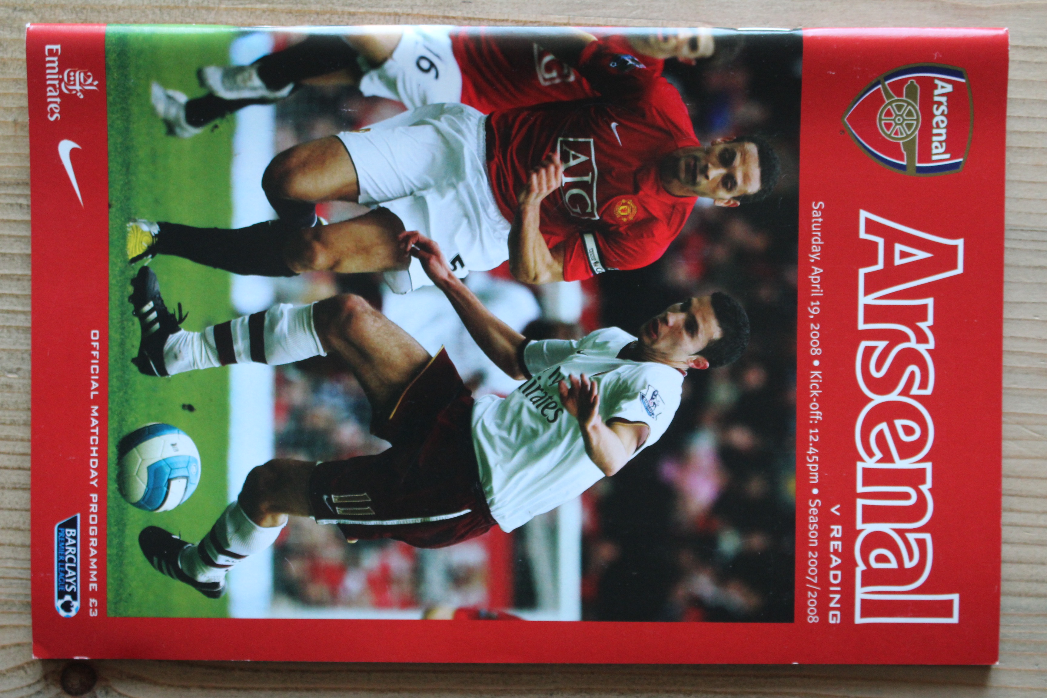 Arsenal FC v Reading FC