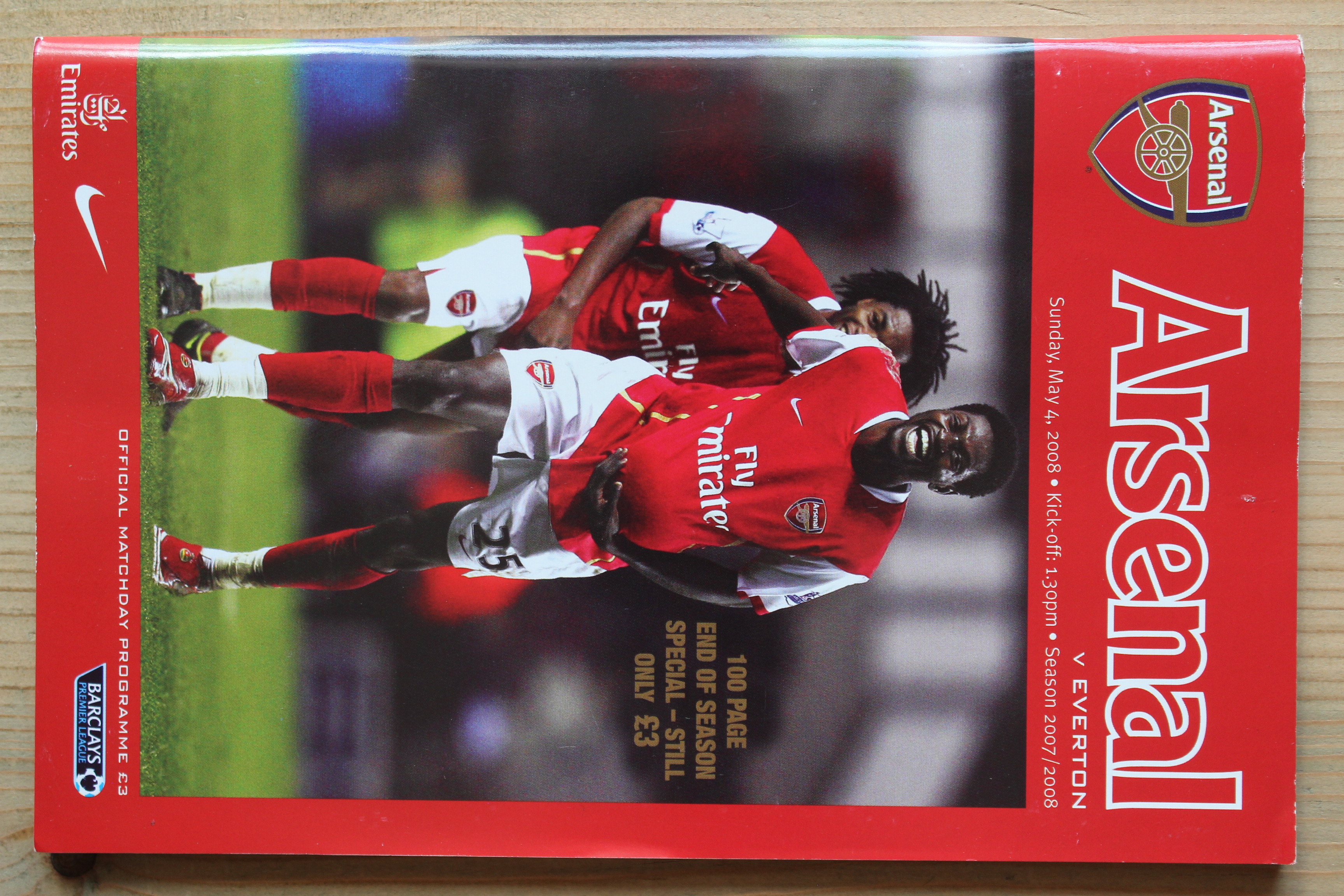 Arsenal FC v Everton FC