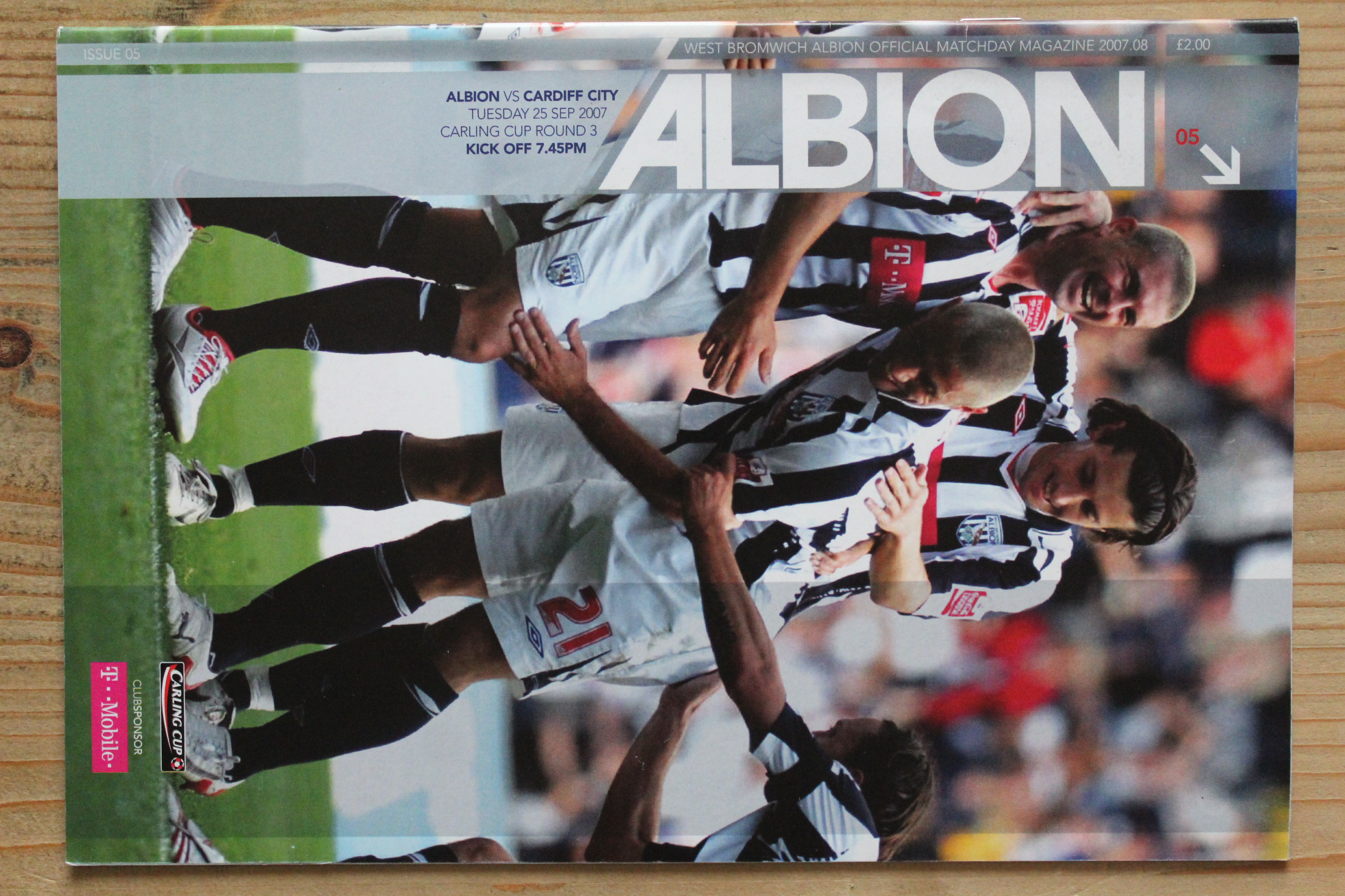 West Bromwich Albion FC  v Cardiff City FC