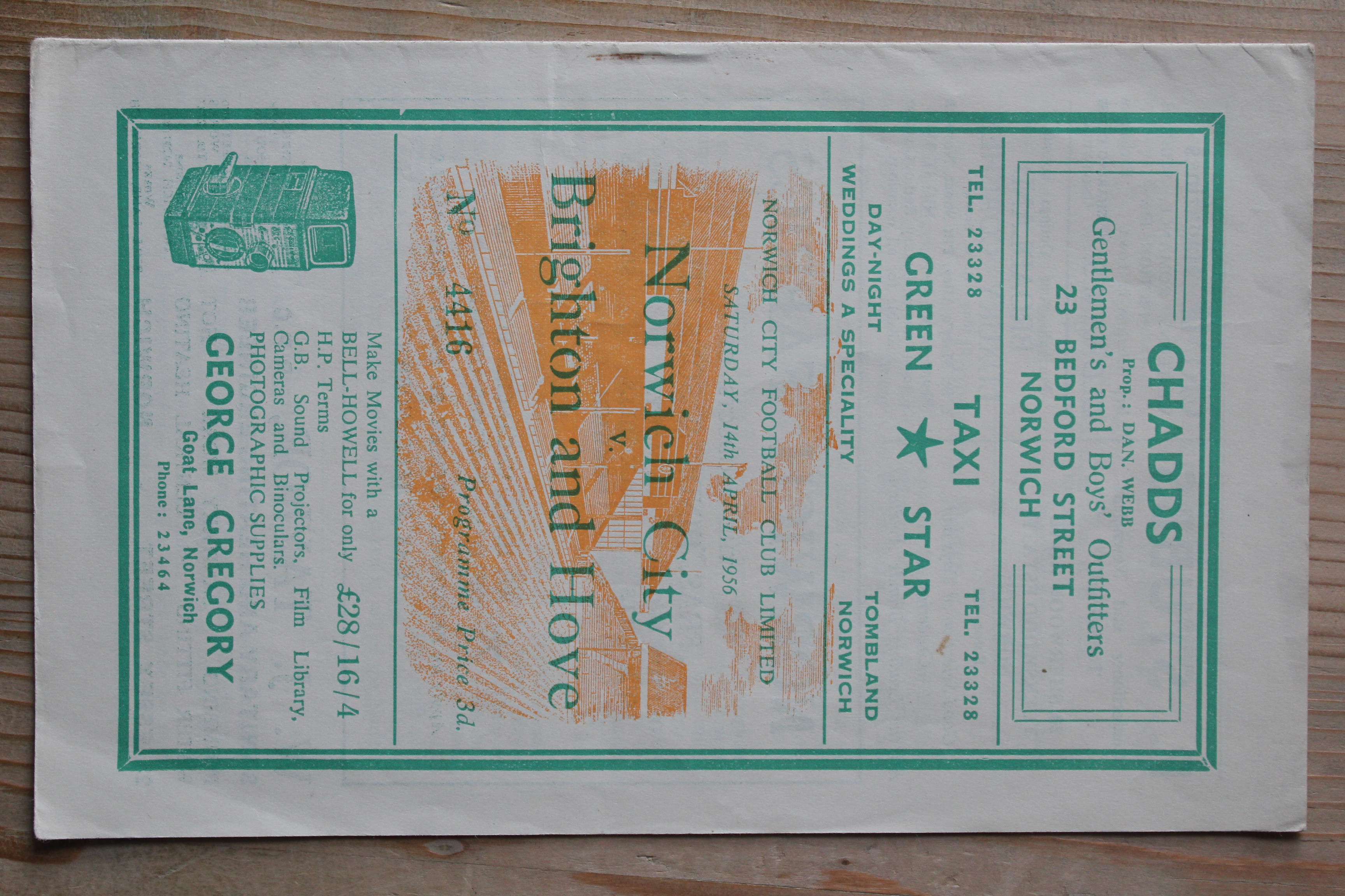 Norwich City FC v Brighton & Hove Albion FC
