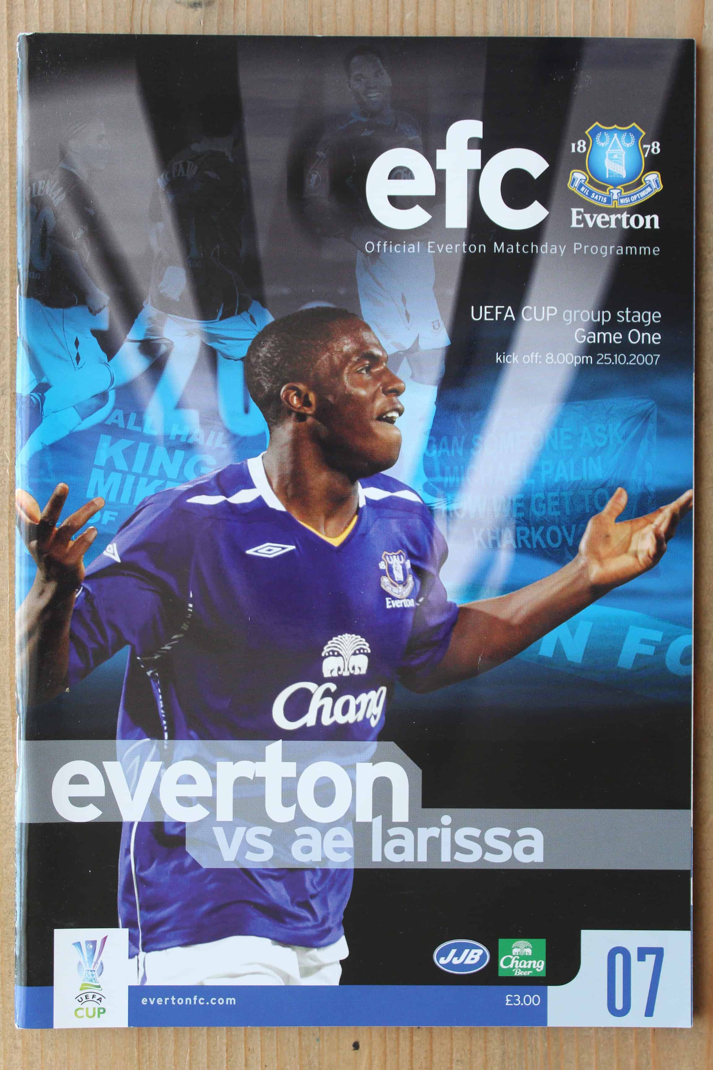 Everton FC v AE Larissa